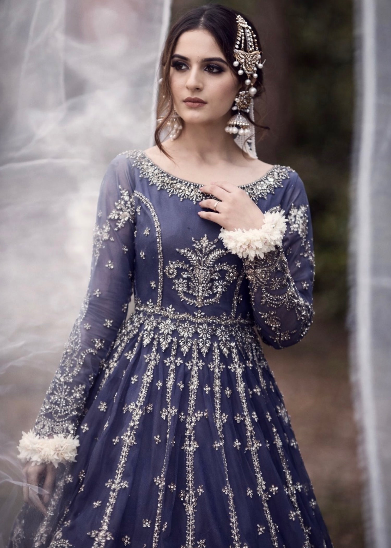 net Maxi in Dark blue