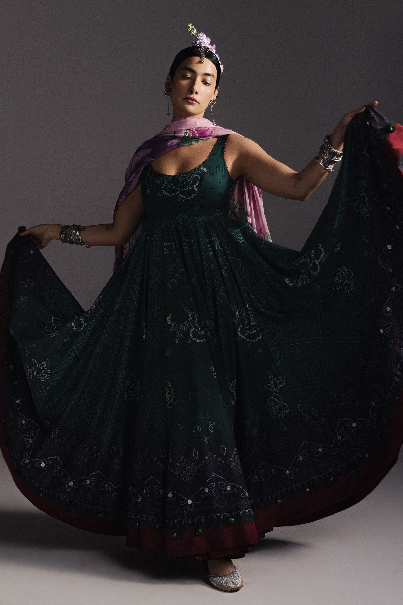 Anarkali Festive Luxury Lawn – Nayab-D4