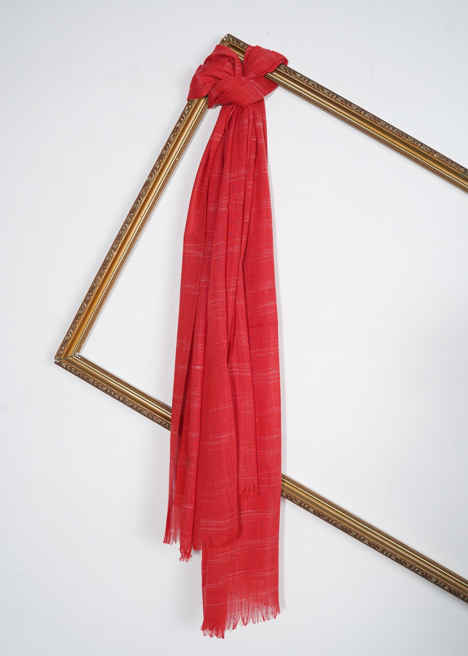 lawn Hijab in Red