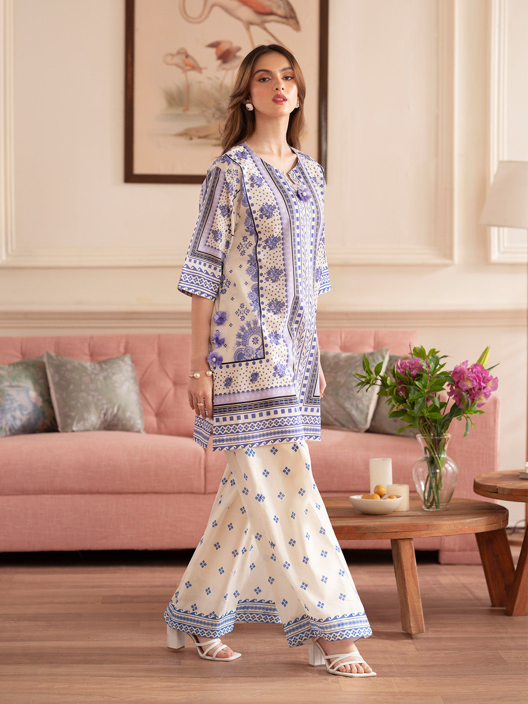 Noir 2PC Lawn – N-10