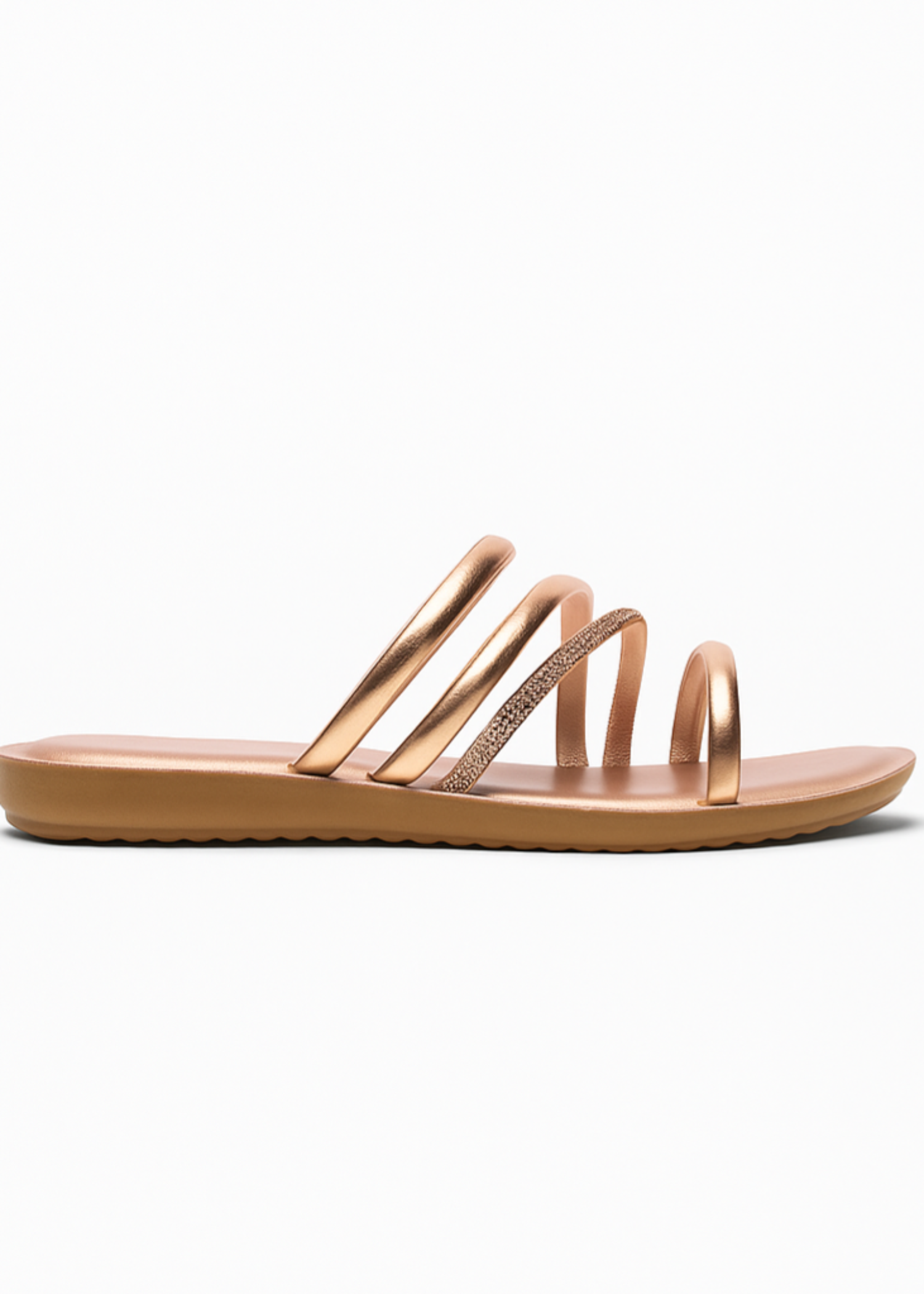 Slides in Peach pink by - High Quality Women Slides LUH7897