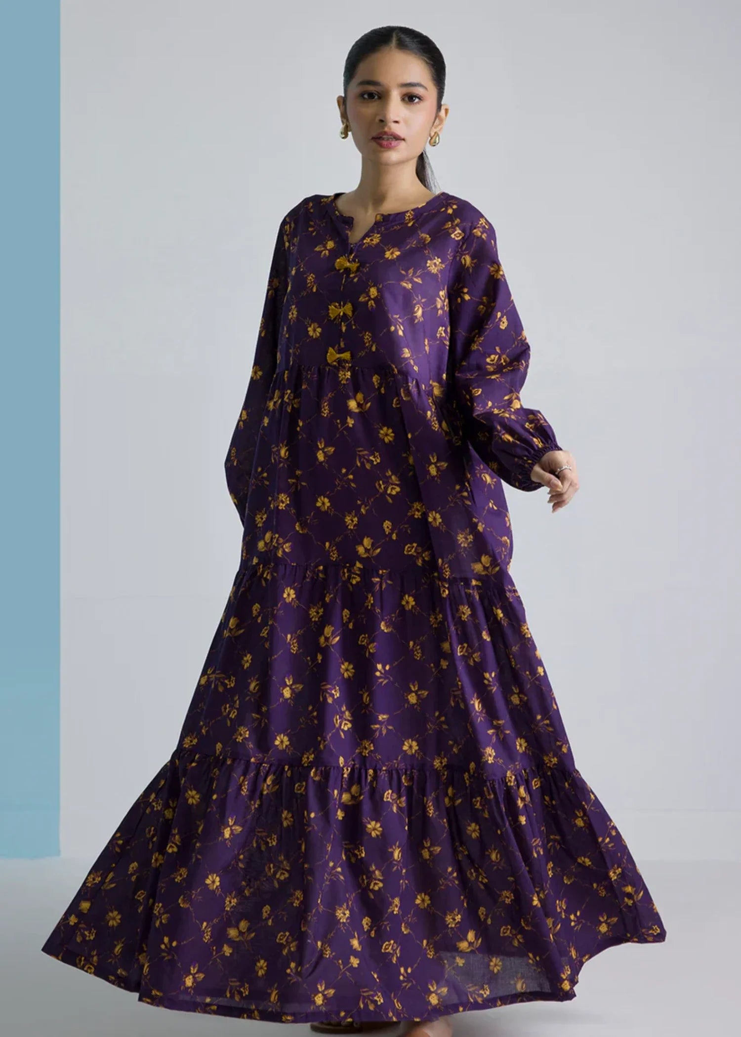 cambric Maxi in Purple