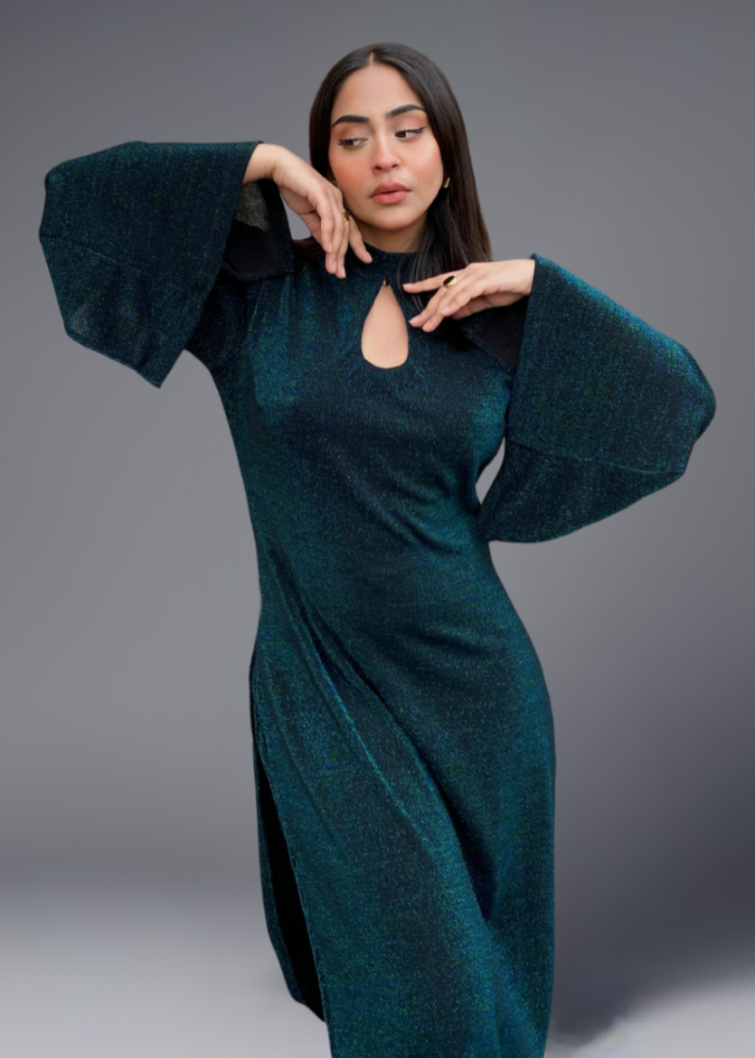 moonlight Co ord Sets in Dark green