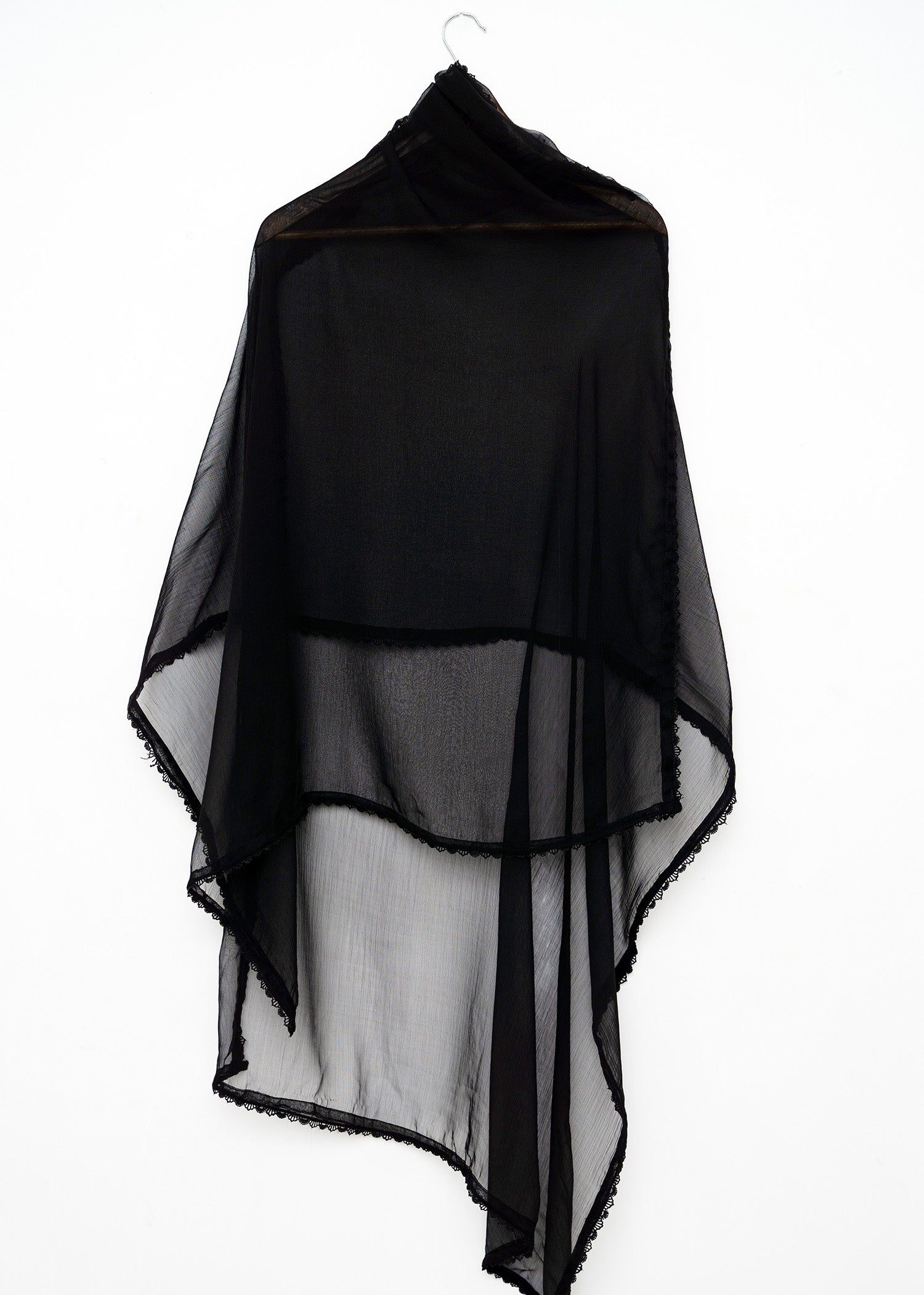 Dupatta in Black Color by - Trendy Women Dupatta BEN6548