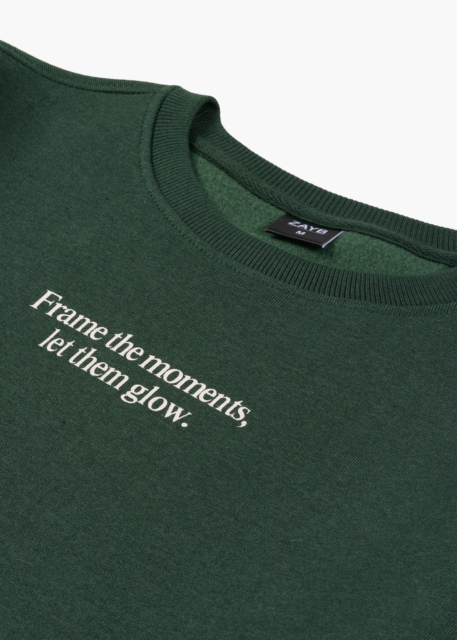 polycotton Sweatshirt in Green