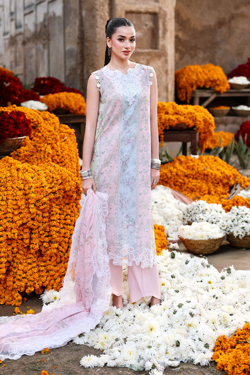 Festive – Rose Veil - Printed Lawn