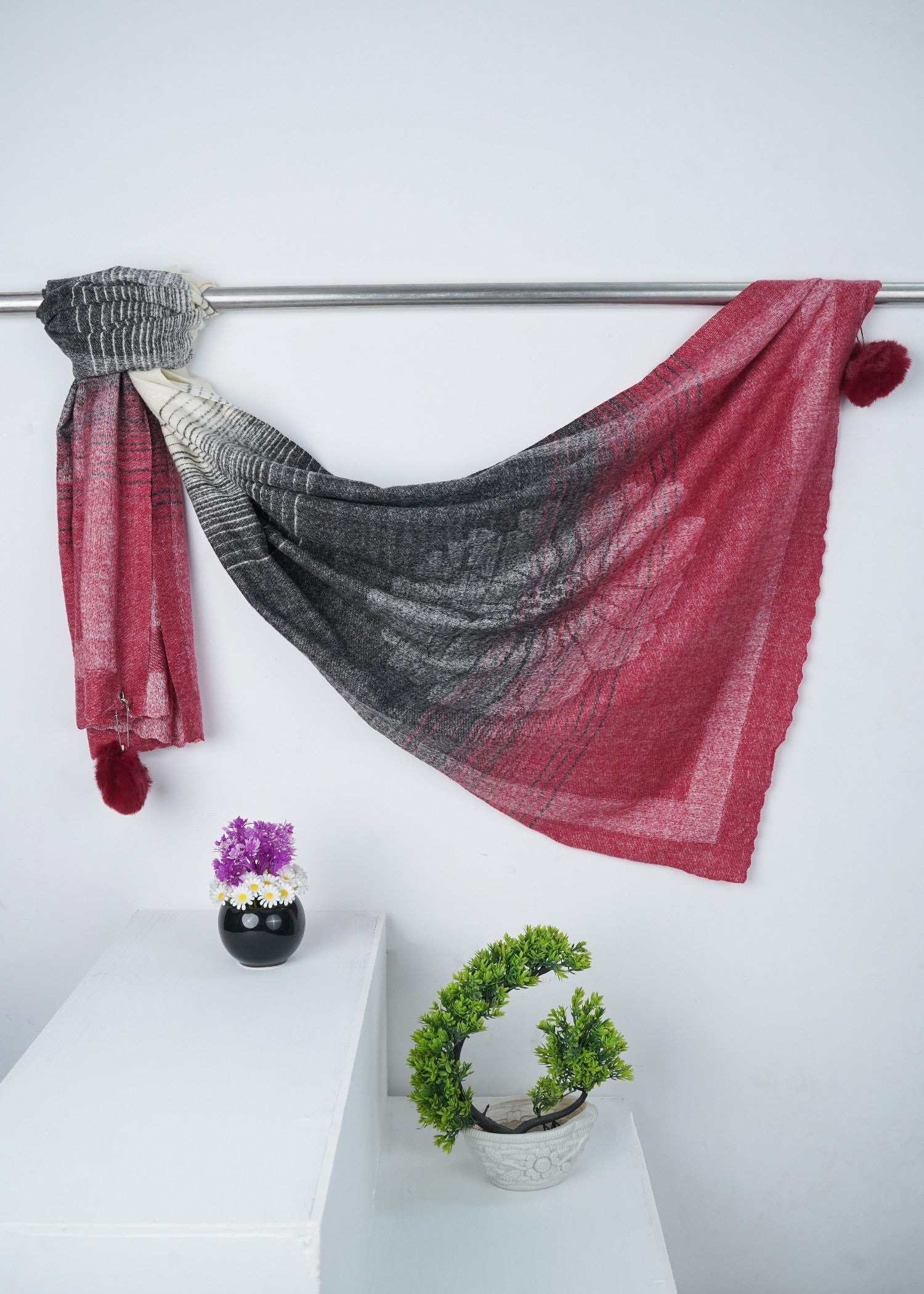 wool Hijab in Multi