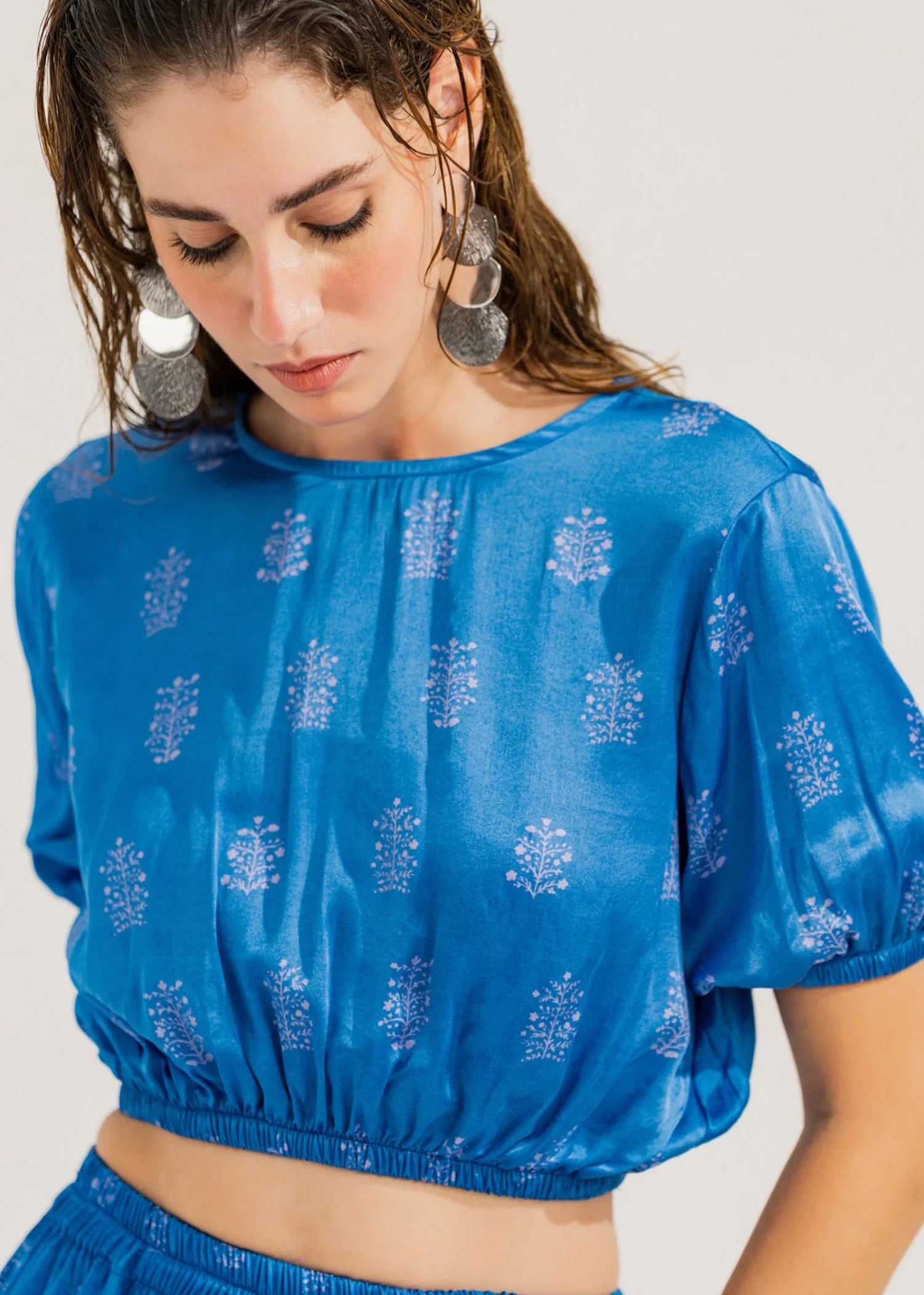 cotton Top in Blue