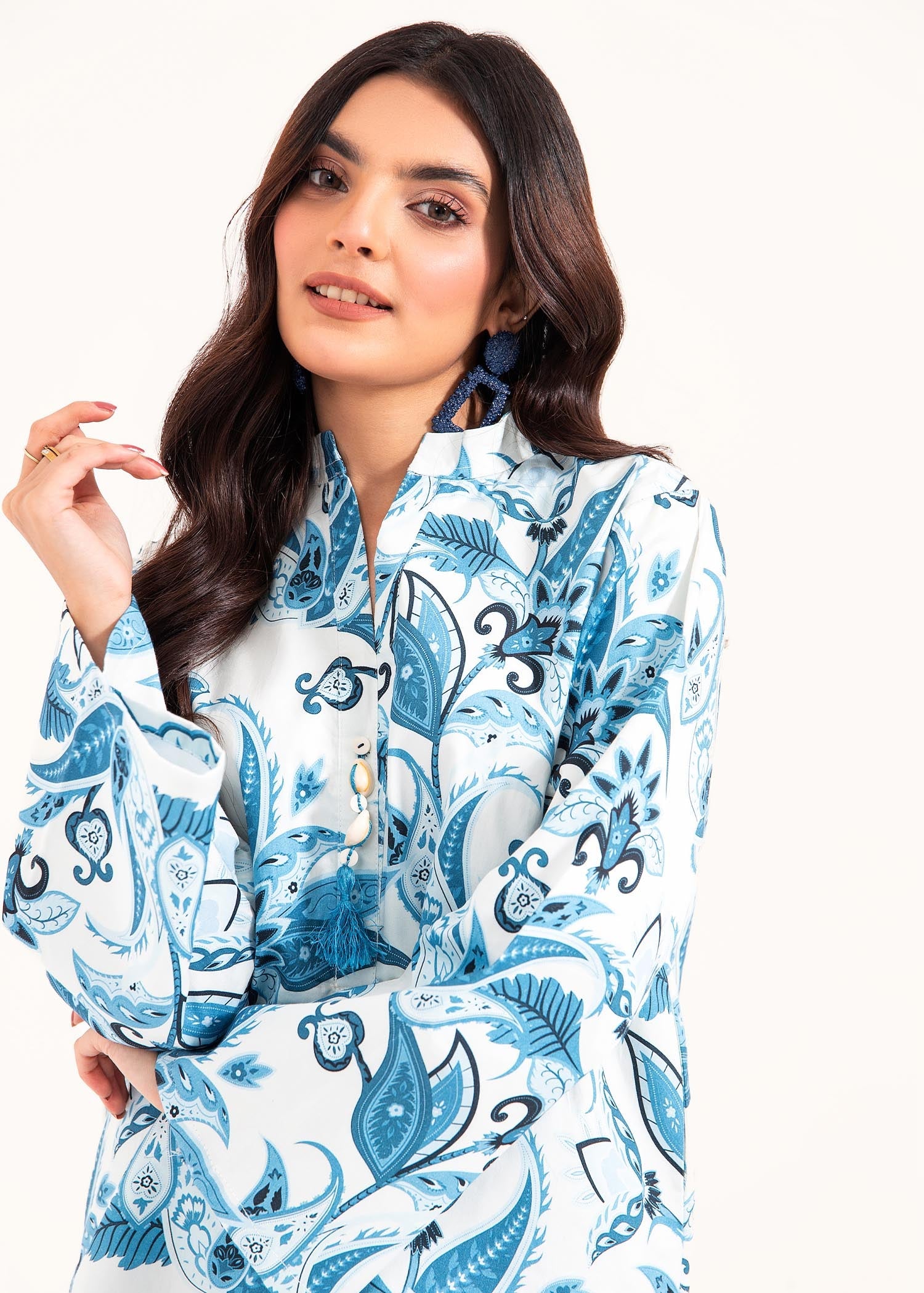cotton satin Co Ord Sets in Light blue