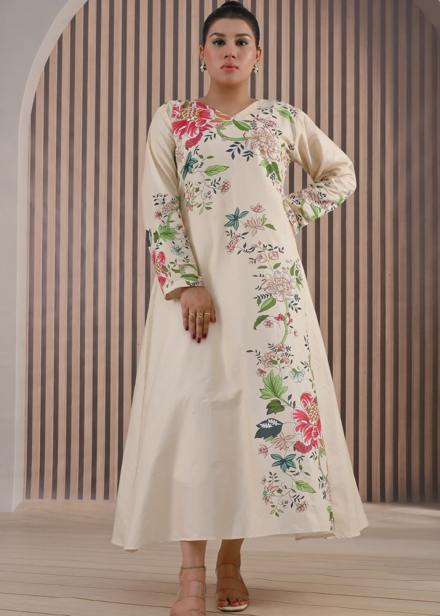 cotton Maxi in Cream
