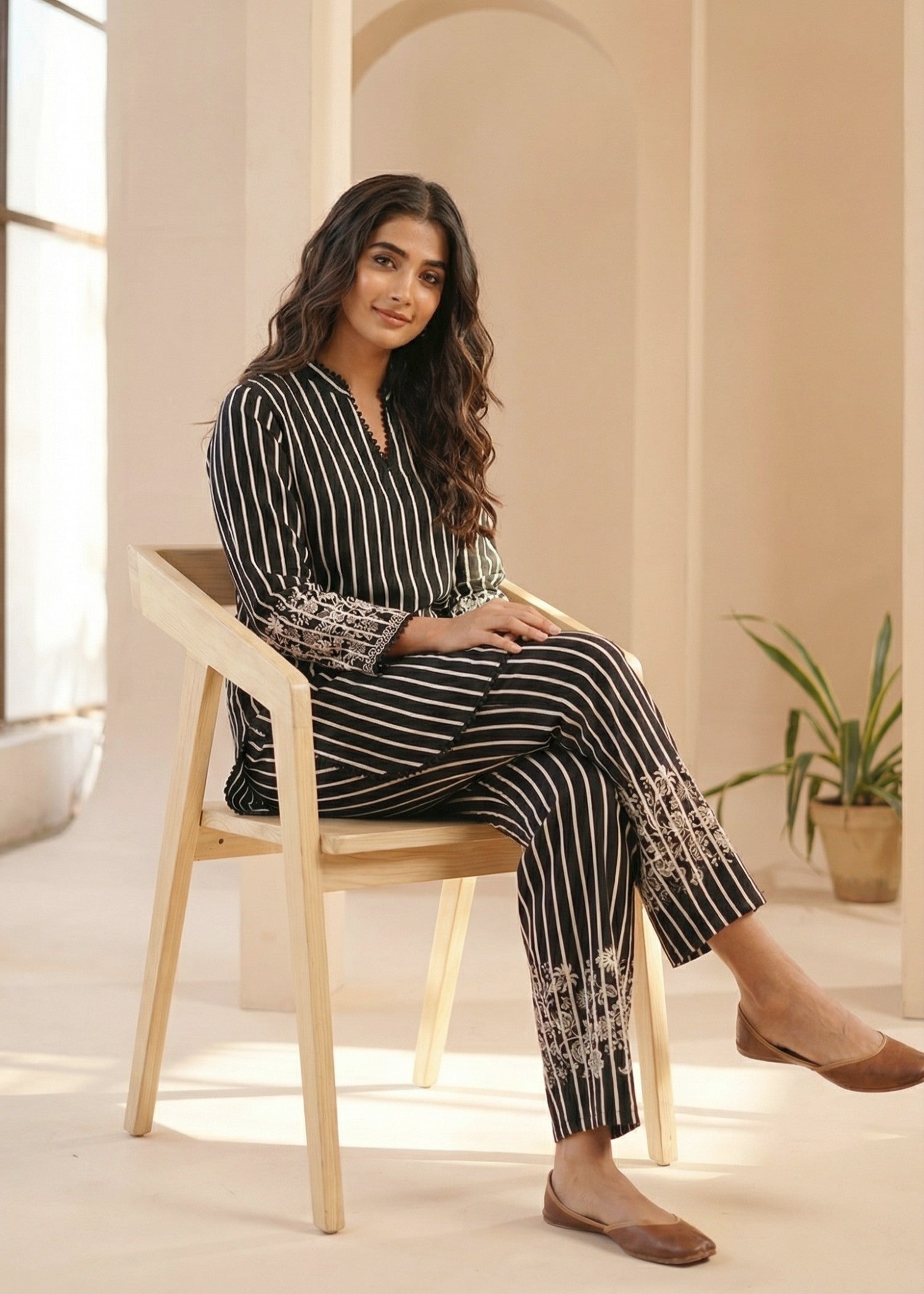 poly silk Co Ord Sets in Black