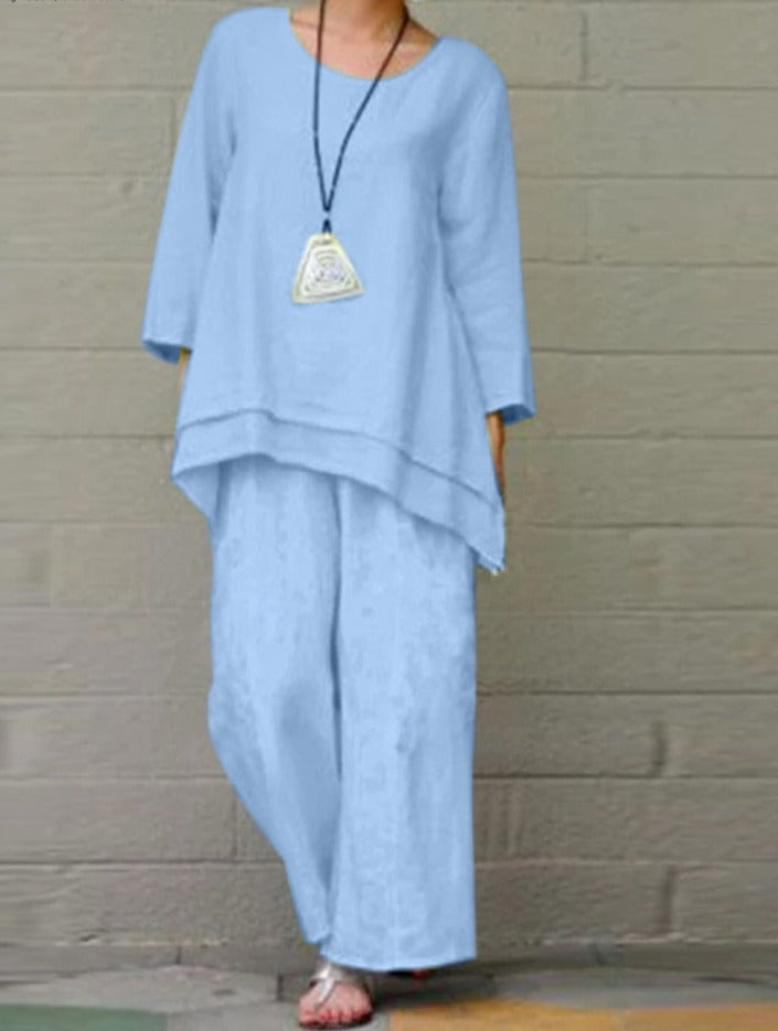 ELEANOR BLOUSE & PANT SET