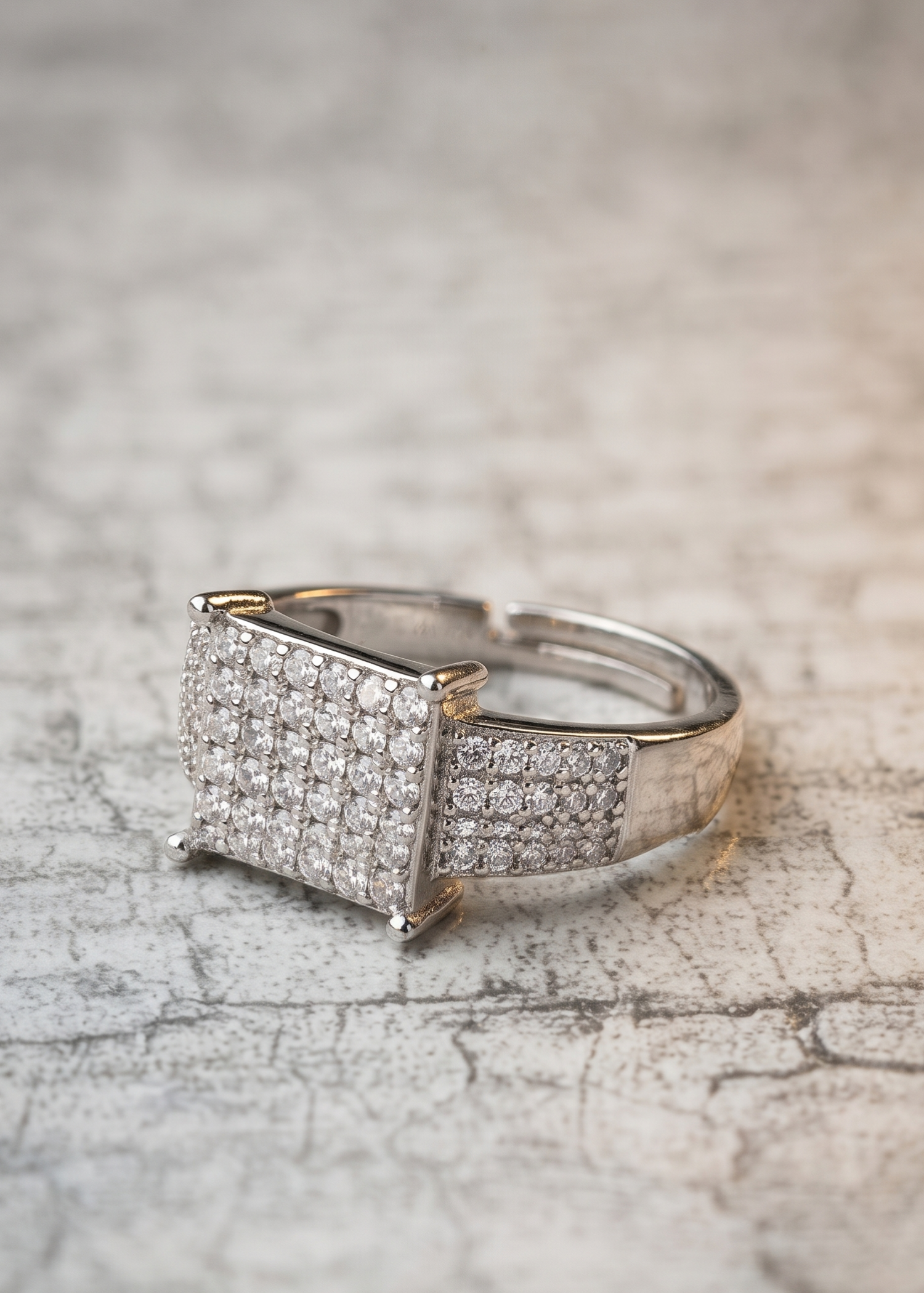 Ring in Silver Color by - Trendy Women Ring TEV3458