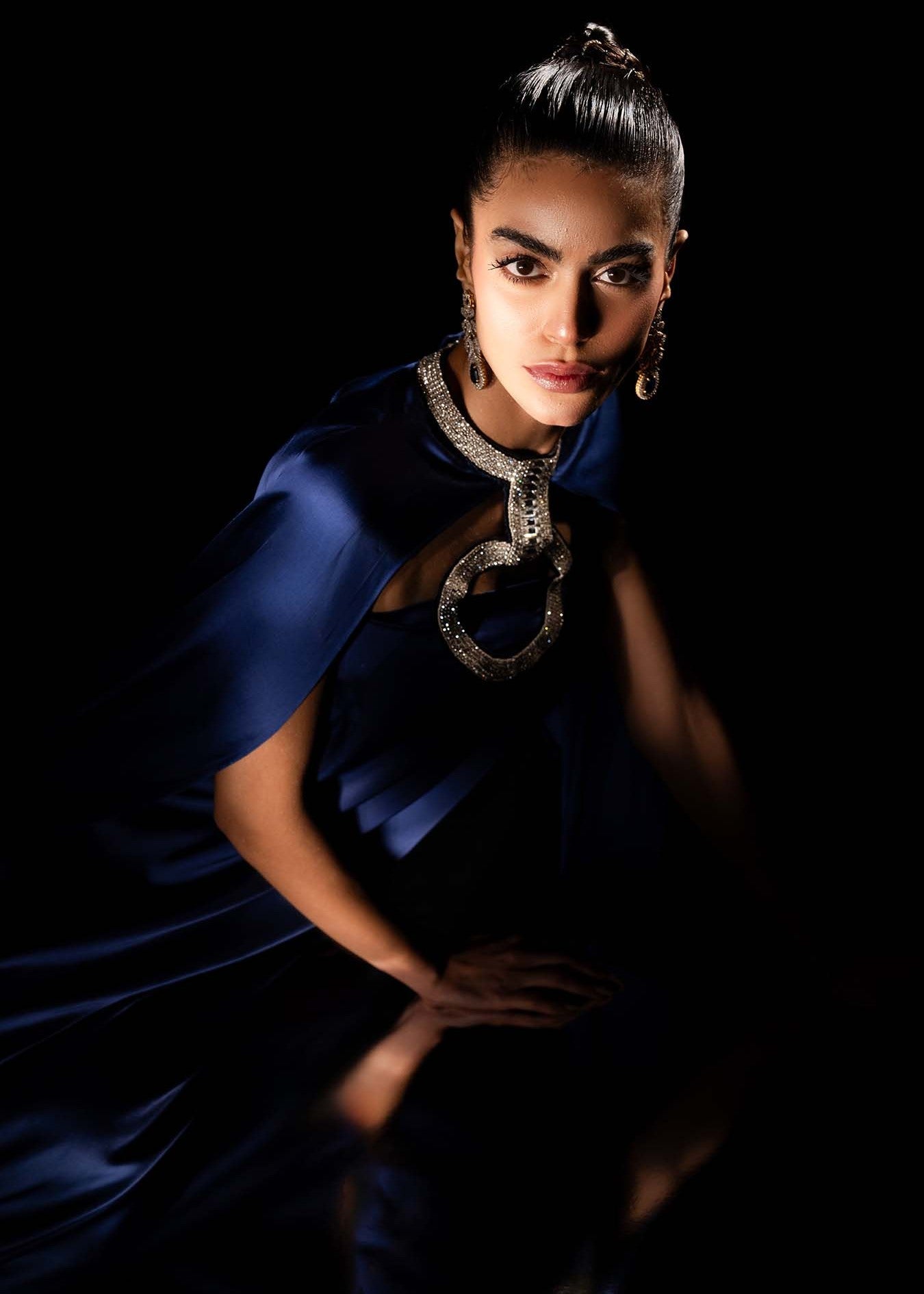 charmuse/shamooz Dress in Dark blue