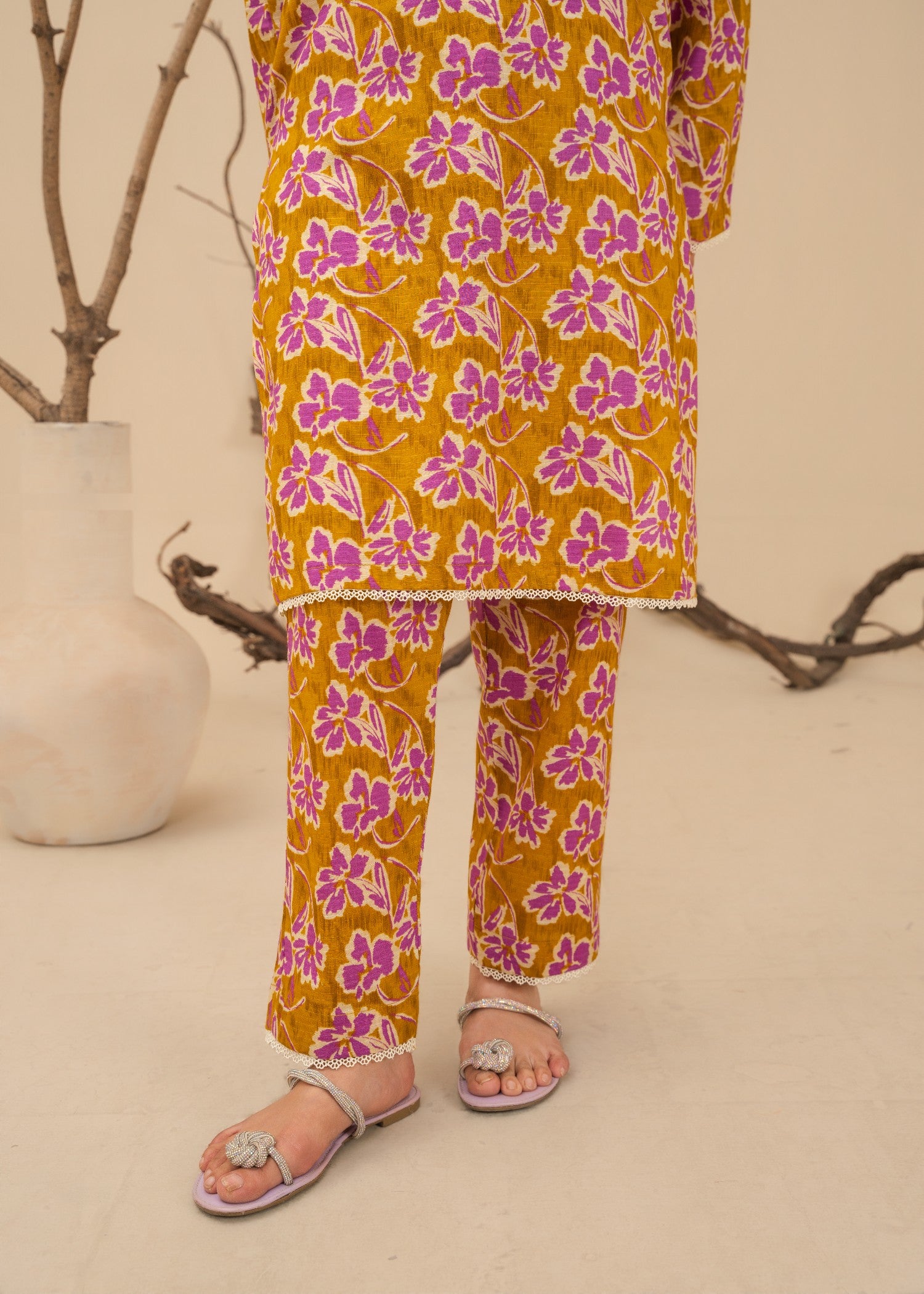 lawn Co Ord Sets in Honey