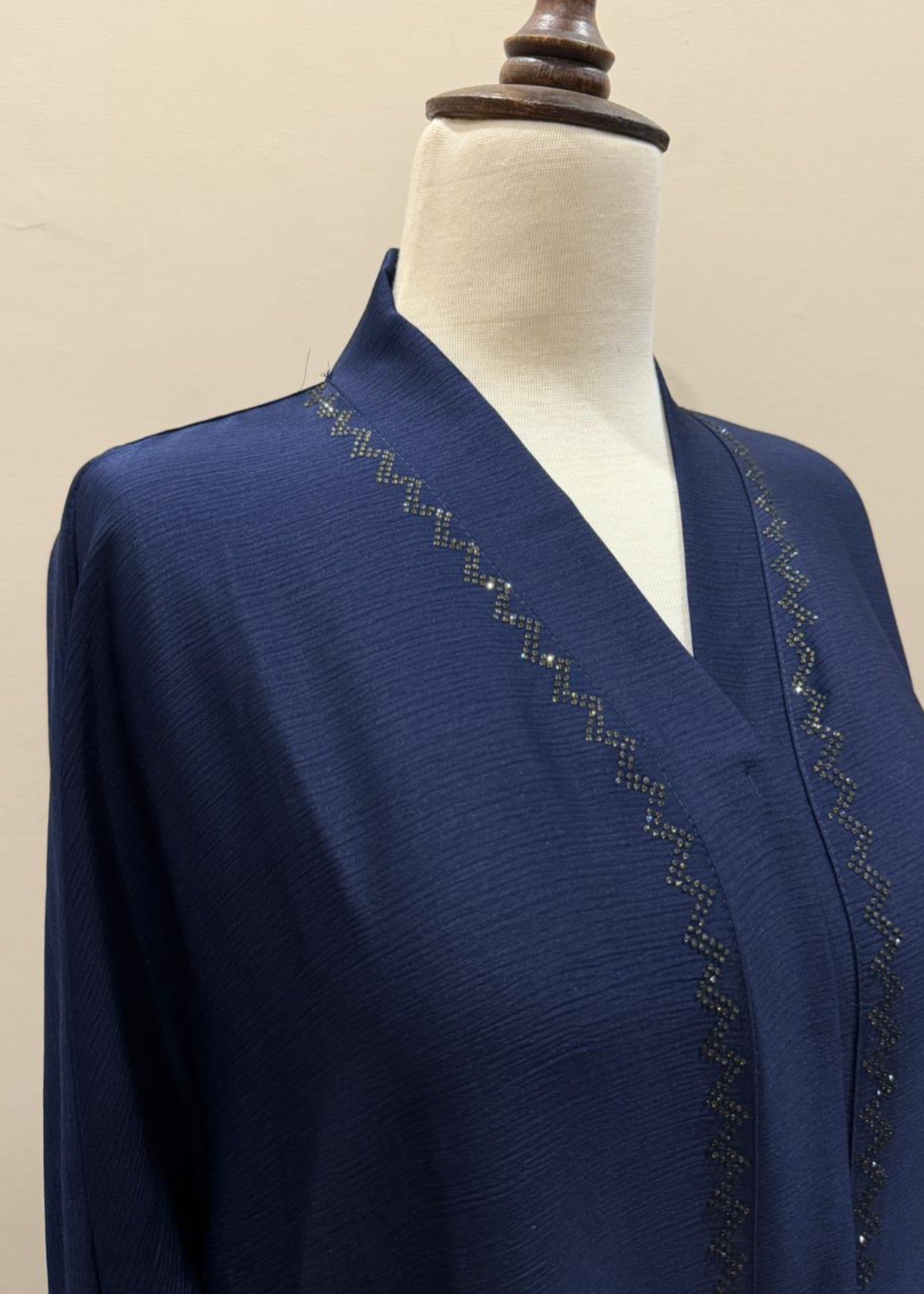 nidha blend Abaya in Navy blue