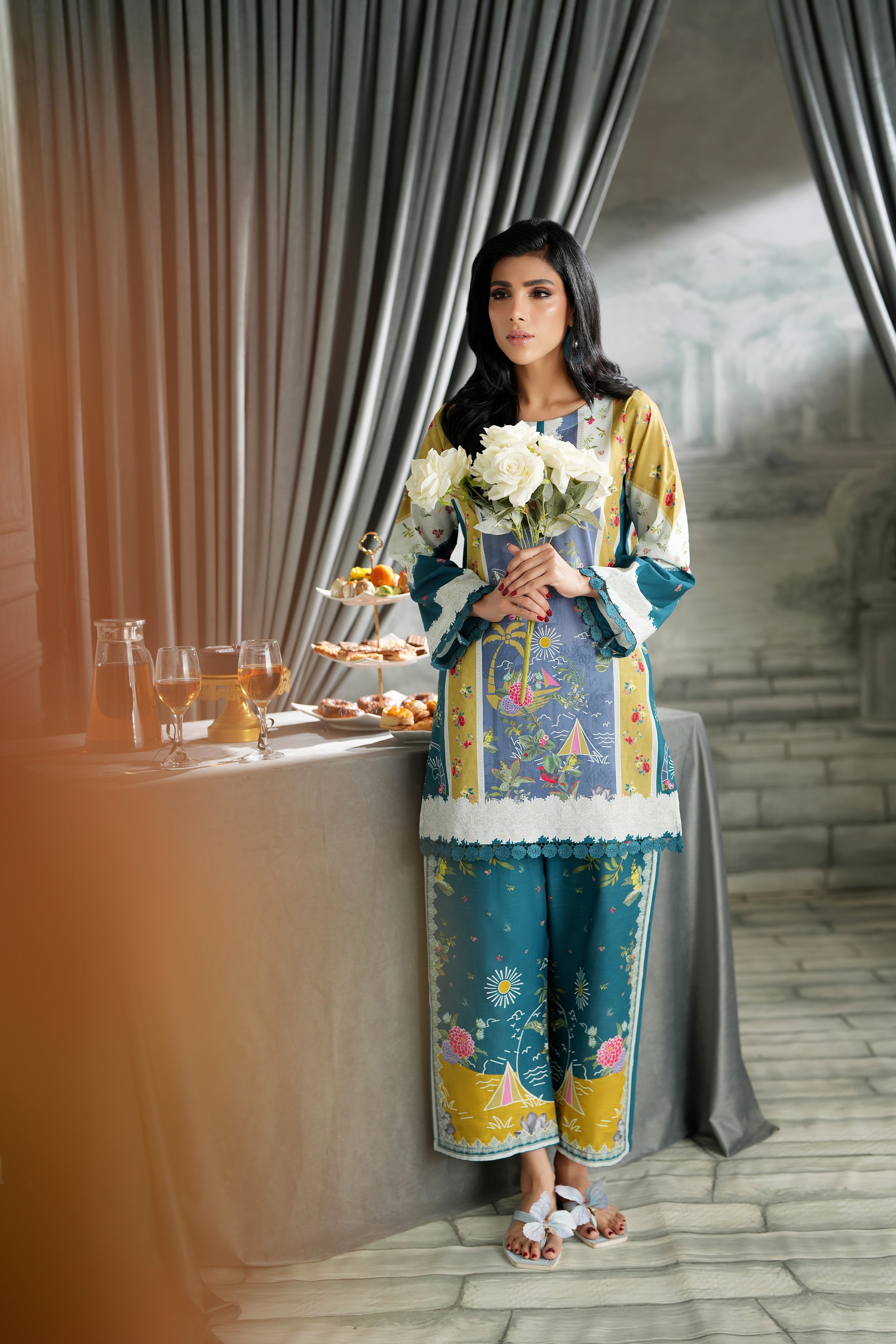 Regalia Cocoon Basic Pret Co-Ord – CB1-8