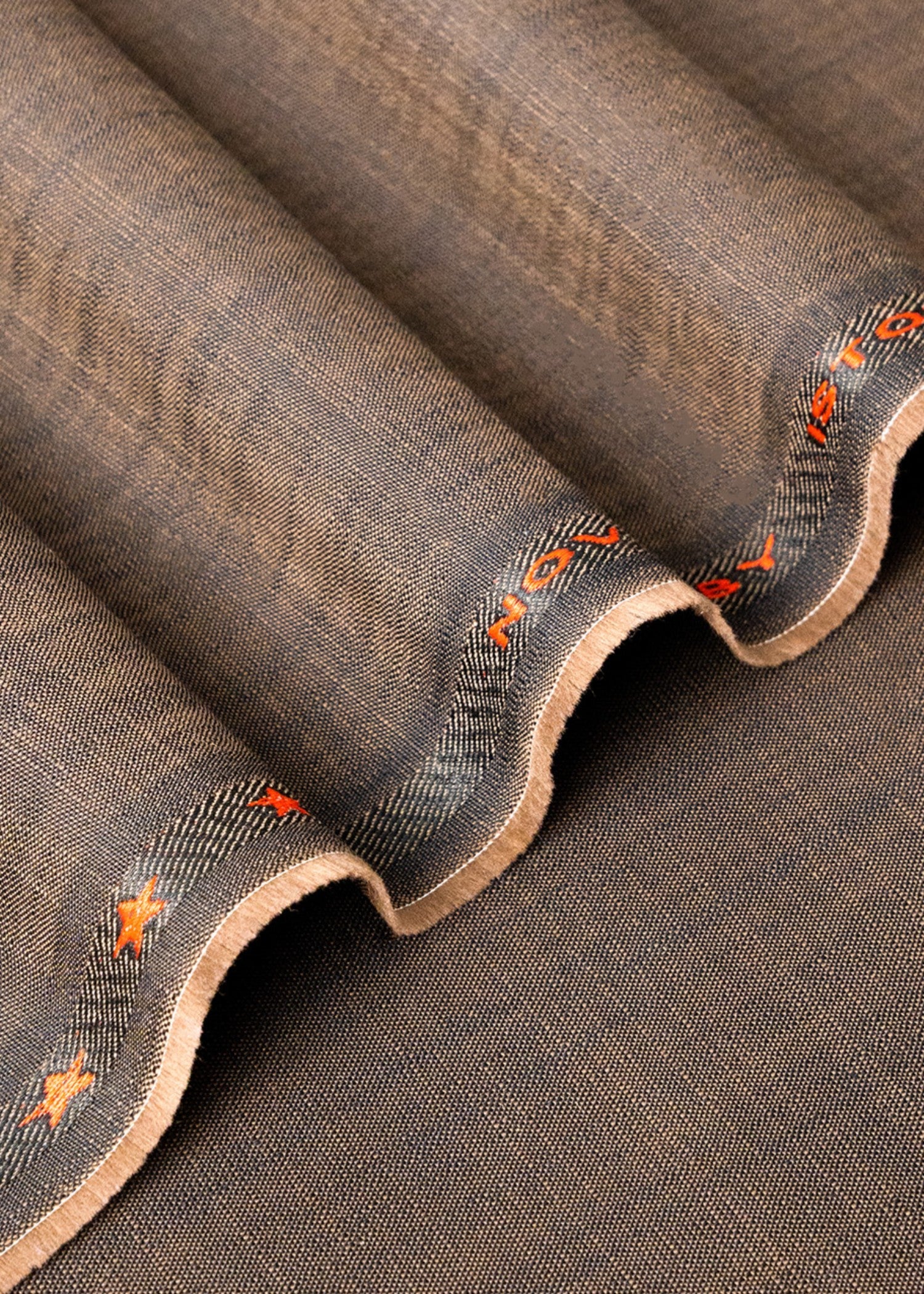 cotton Unstitched in Brown