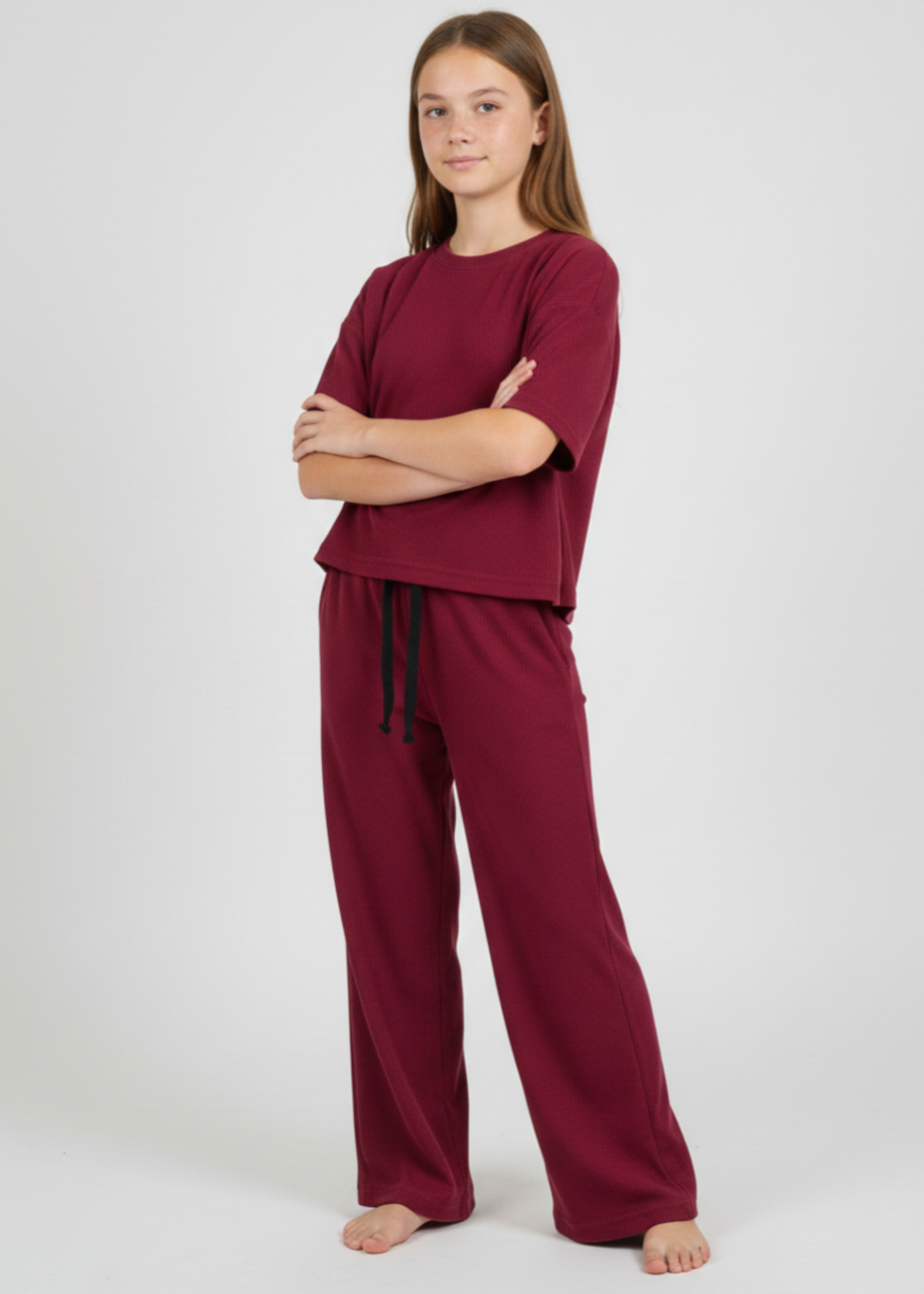 Co Ord Sets in Burgundy
