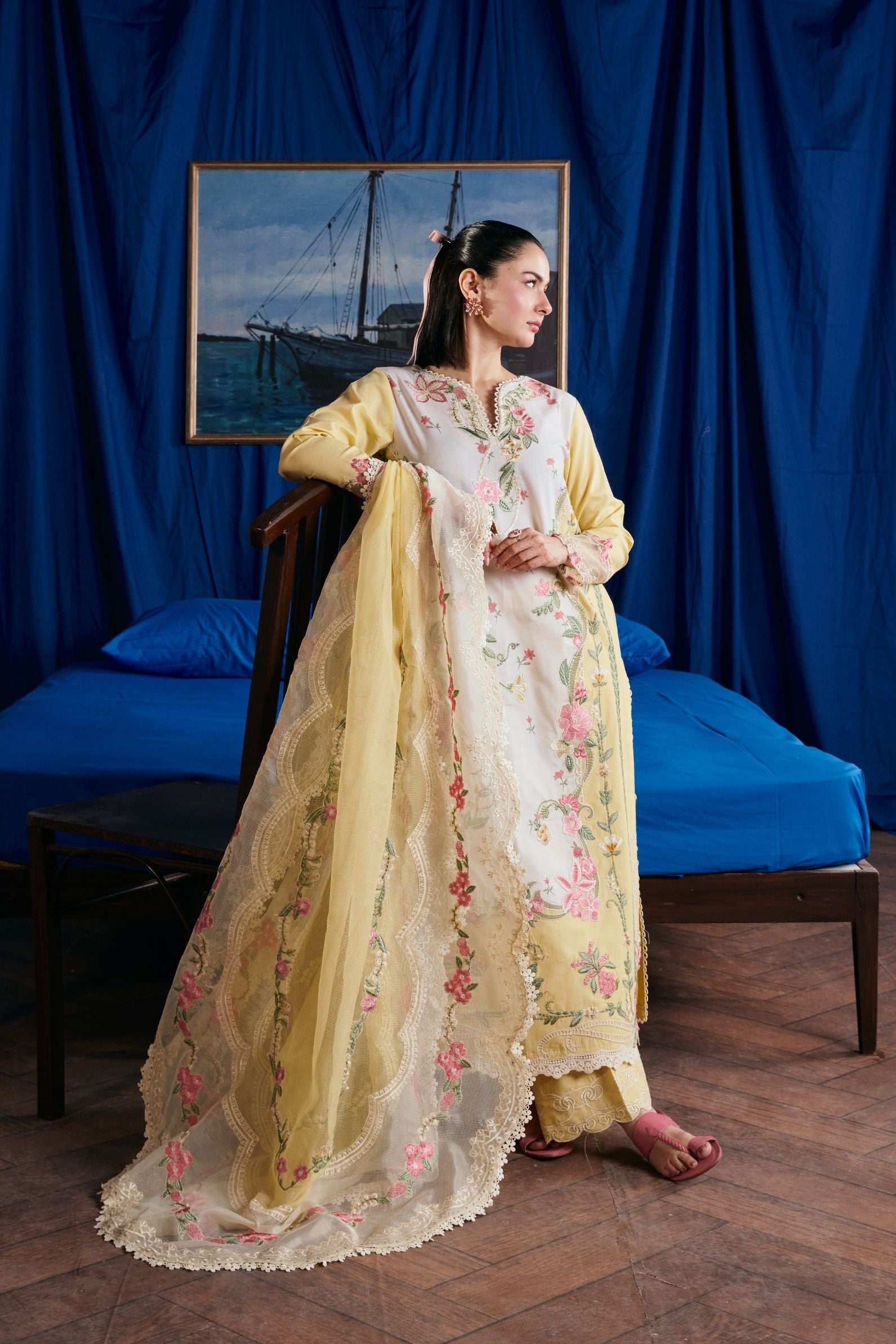 Eid Luxury Lawn – Titli