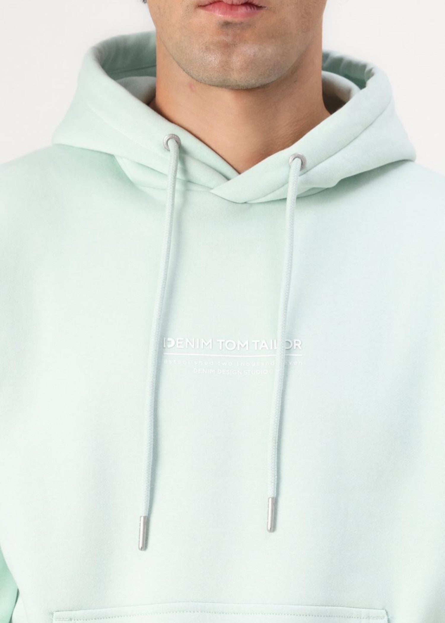 fleece Hoodie in Tea green