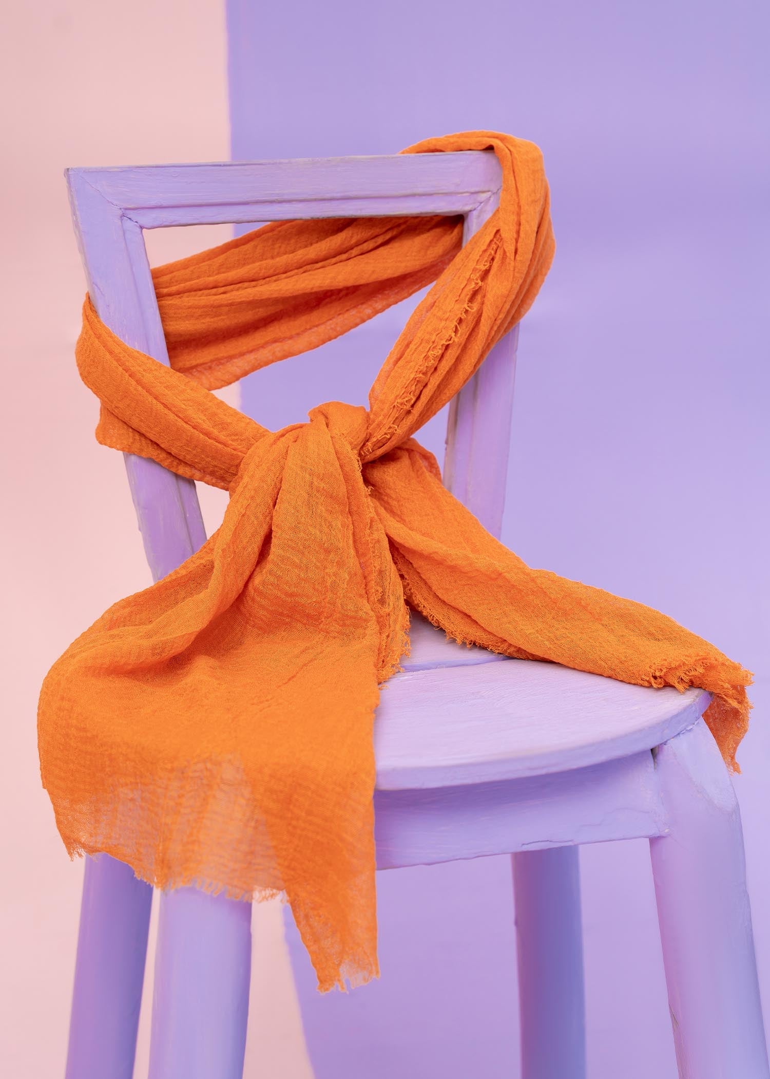viscose Hijab in Mustard