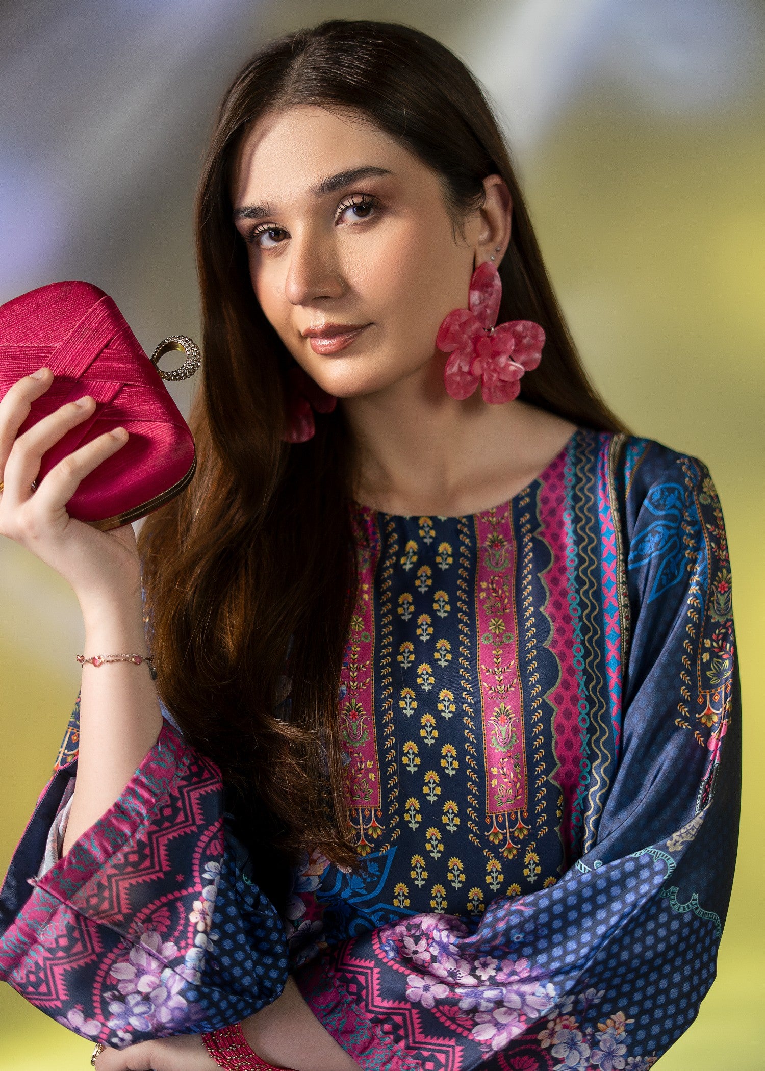 charmuse/shamooz Kaftan in Dark blue