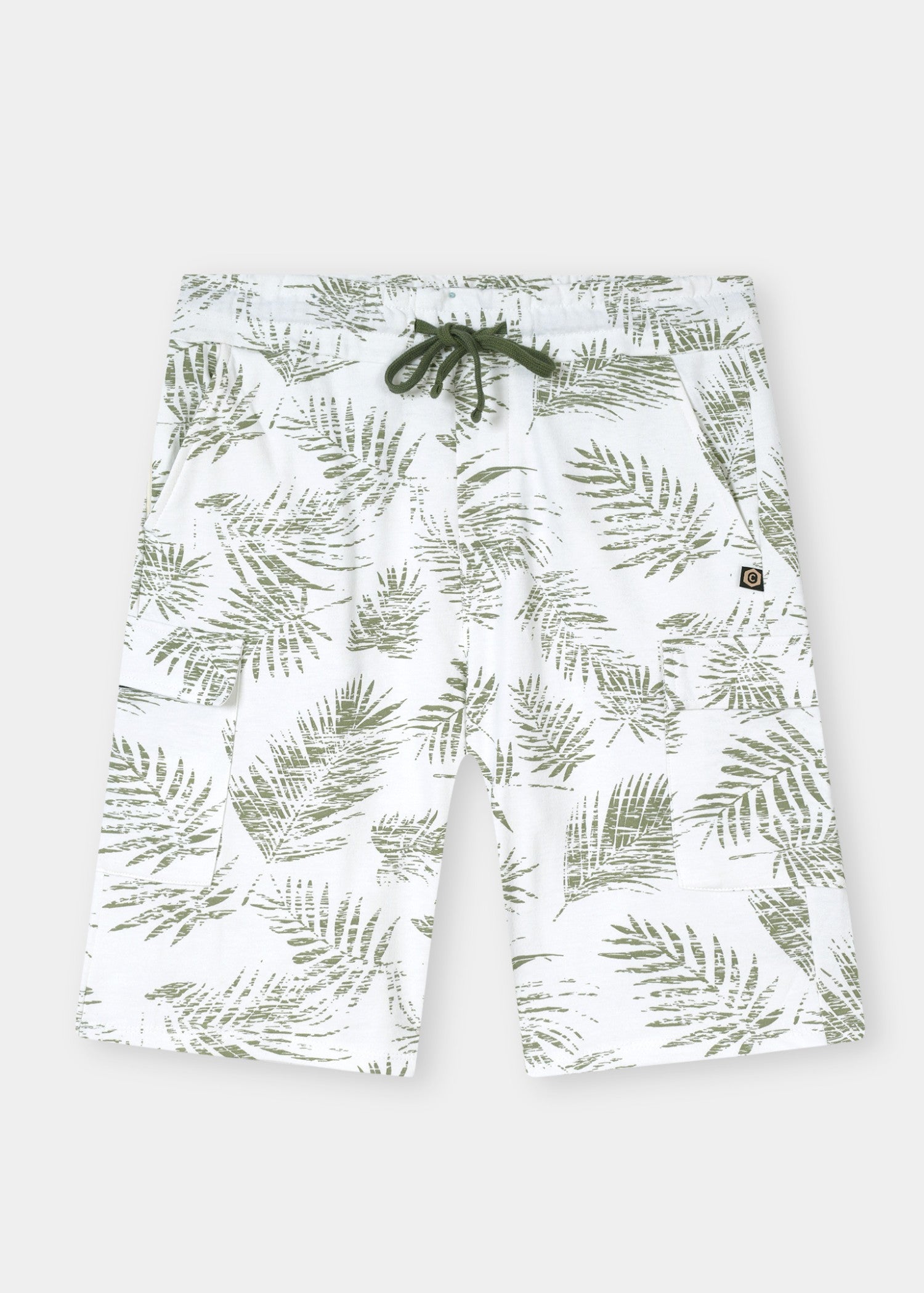 pure cotton Shorts in White
