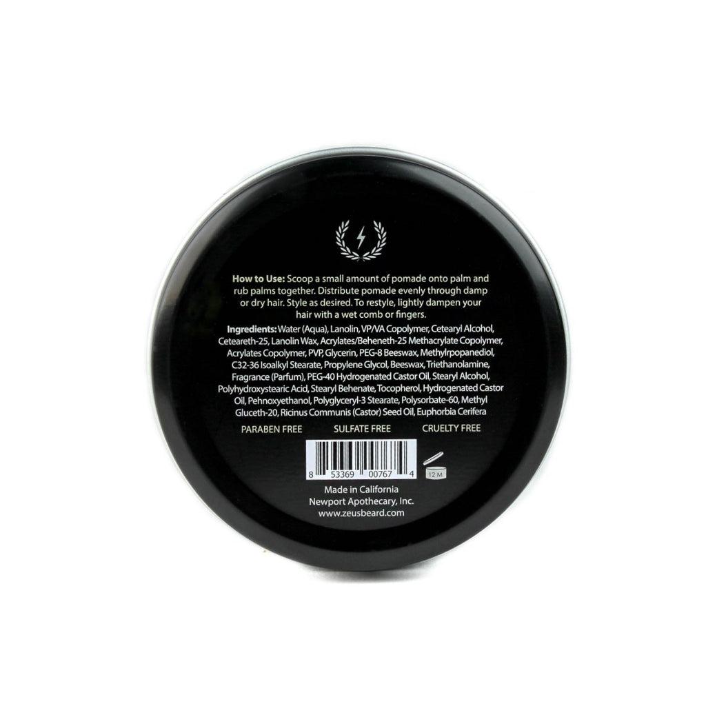 Zeus Medium Hold Verbena Lime Cream Pomade