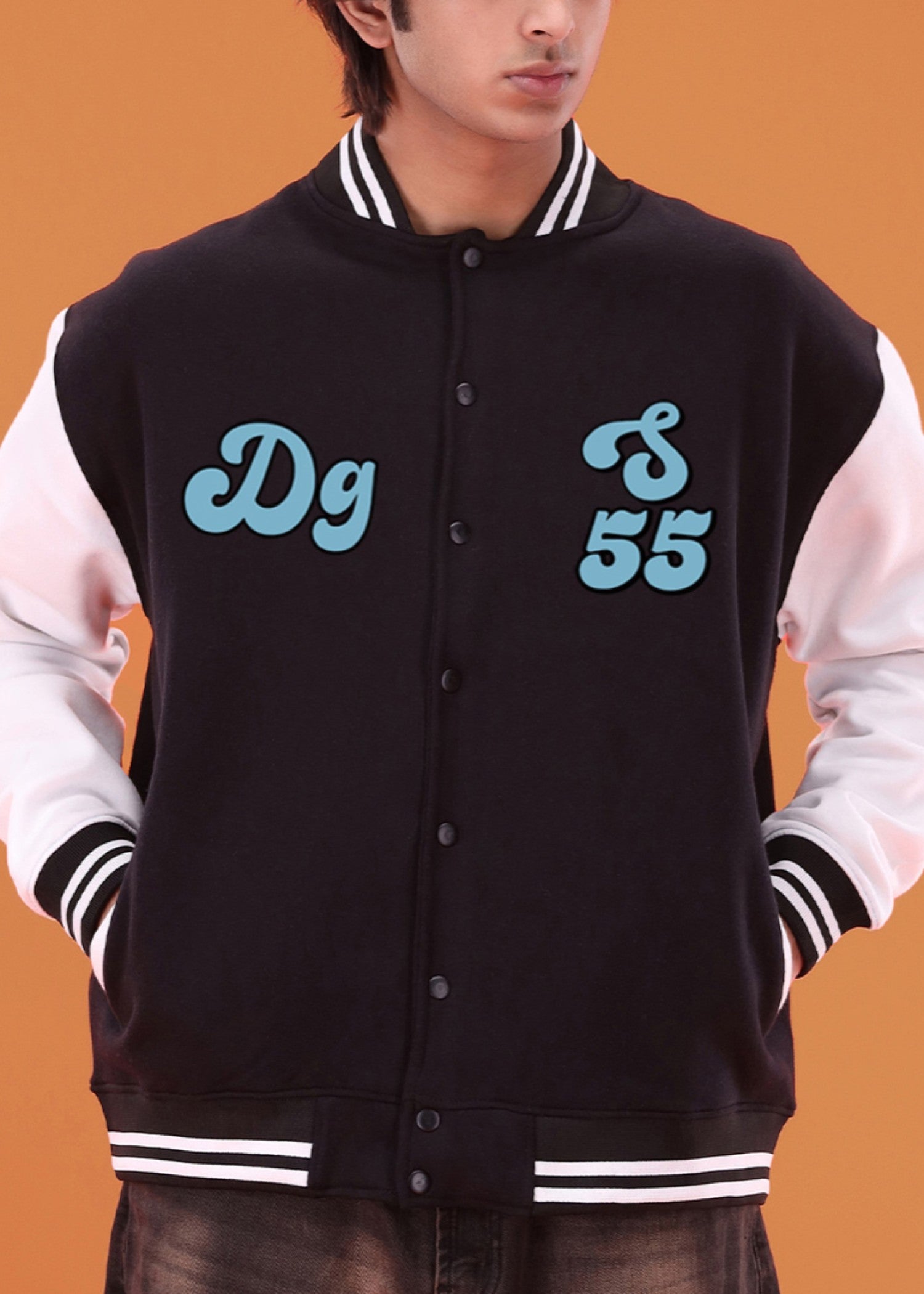 polycotton Jacket in Black