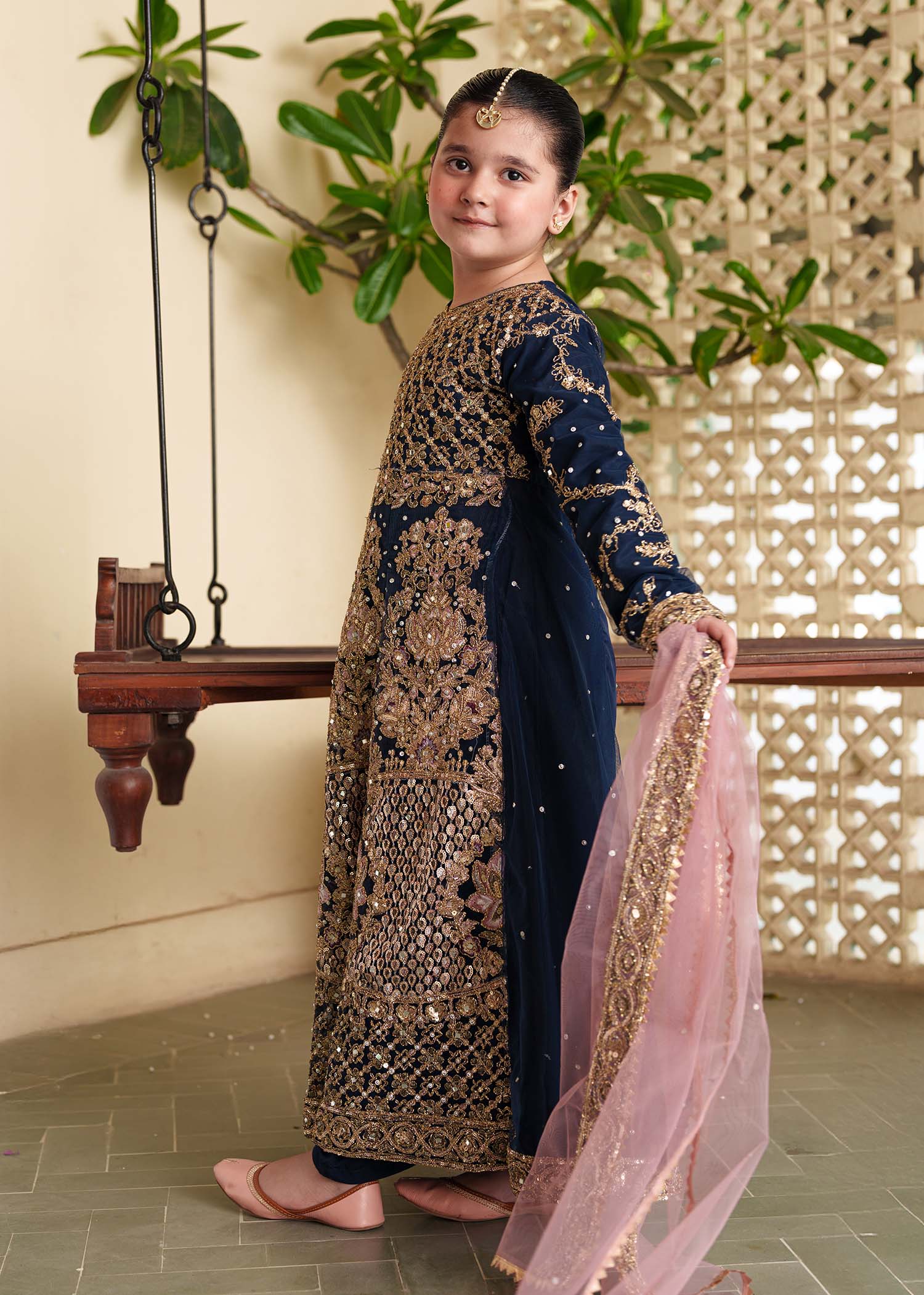 net Pishwas in Blue