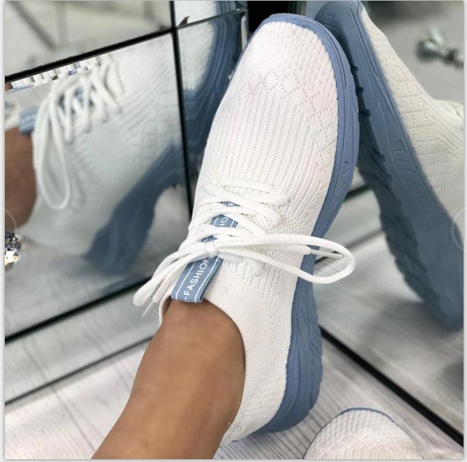 Color Matching Rubber Fashion Casual Shoes