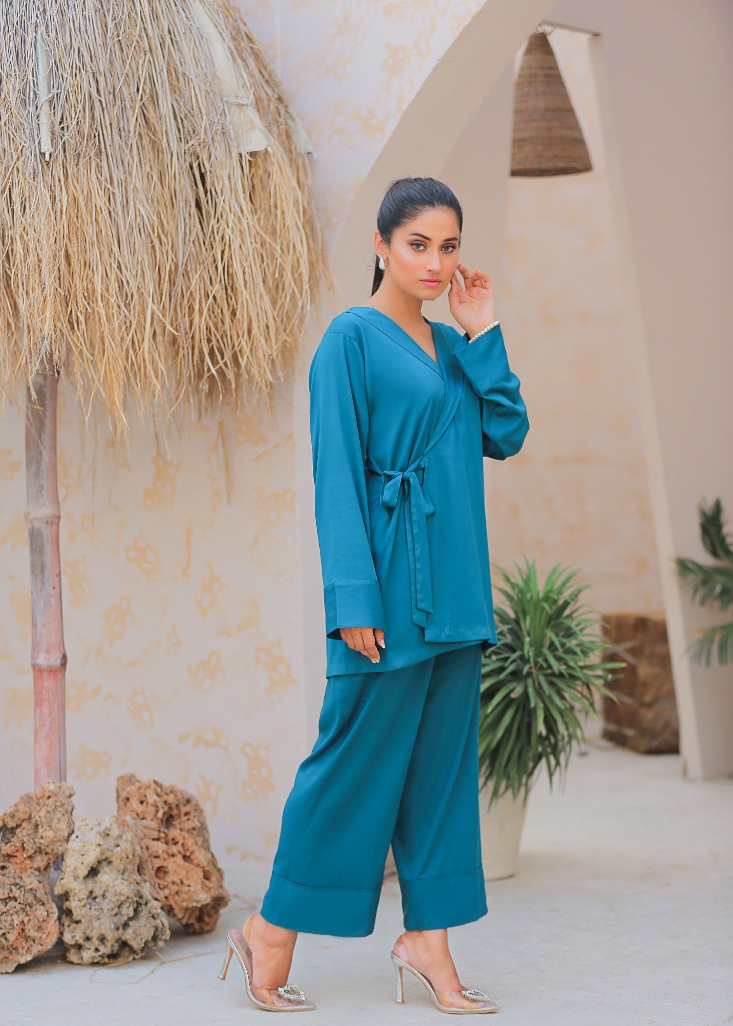 marina Co Ord Sets in Teal