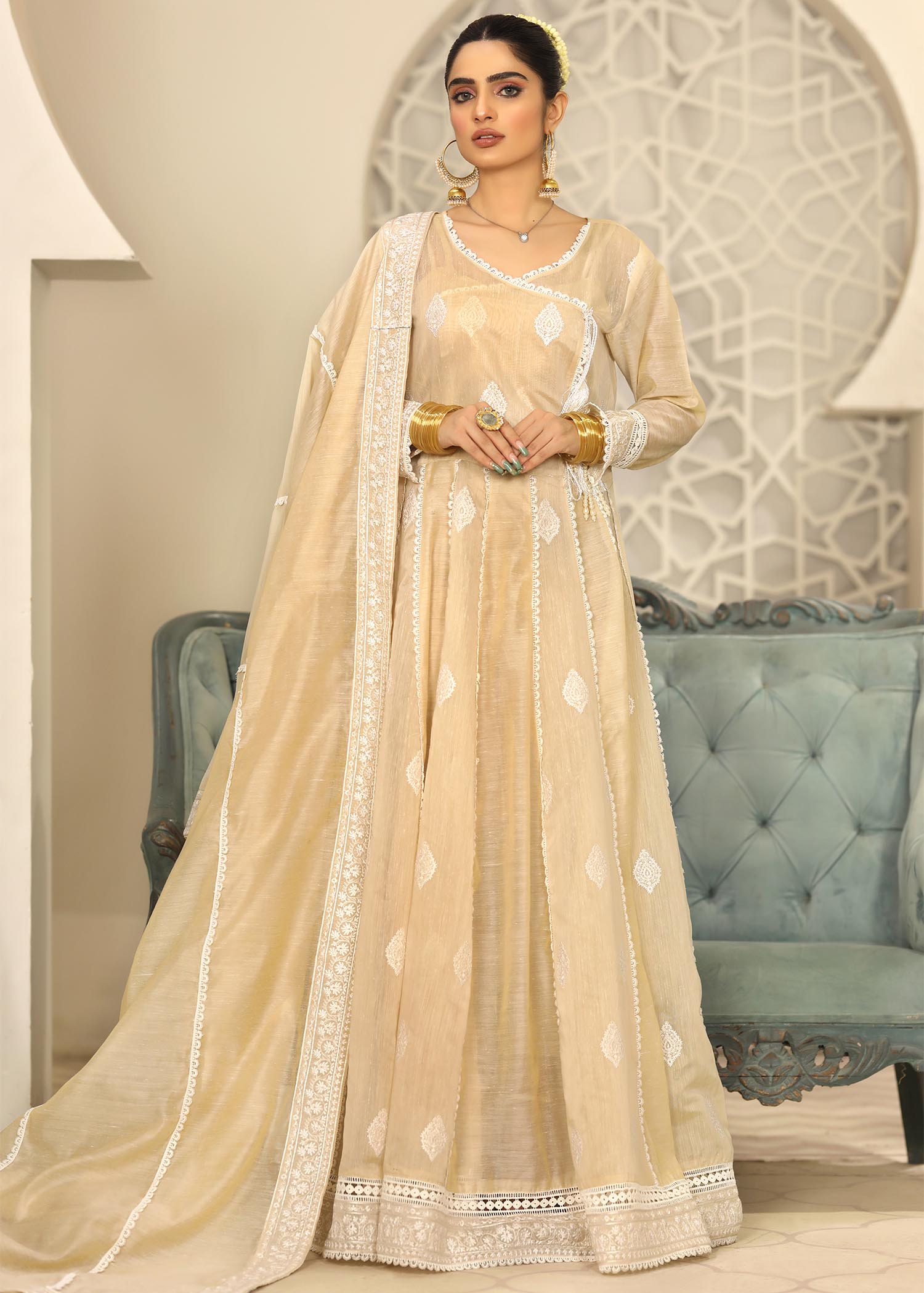 cotton Angrakha in Champagne