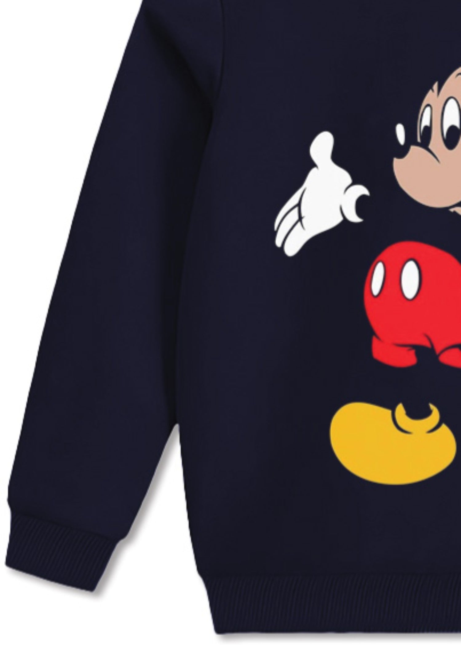 fleece Sweatshirt in Prussian blue