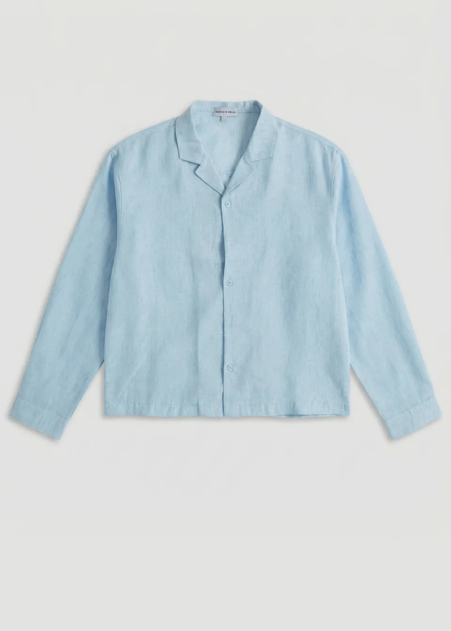 cotton Casual Shirt in Light blue