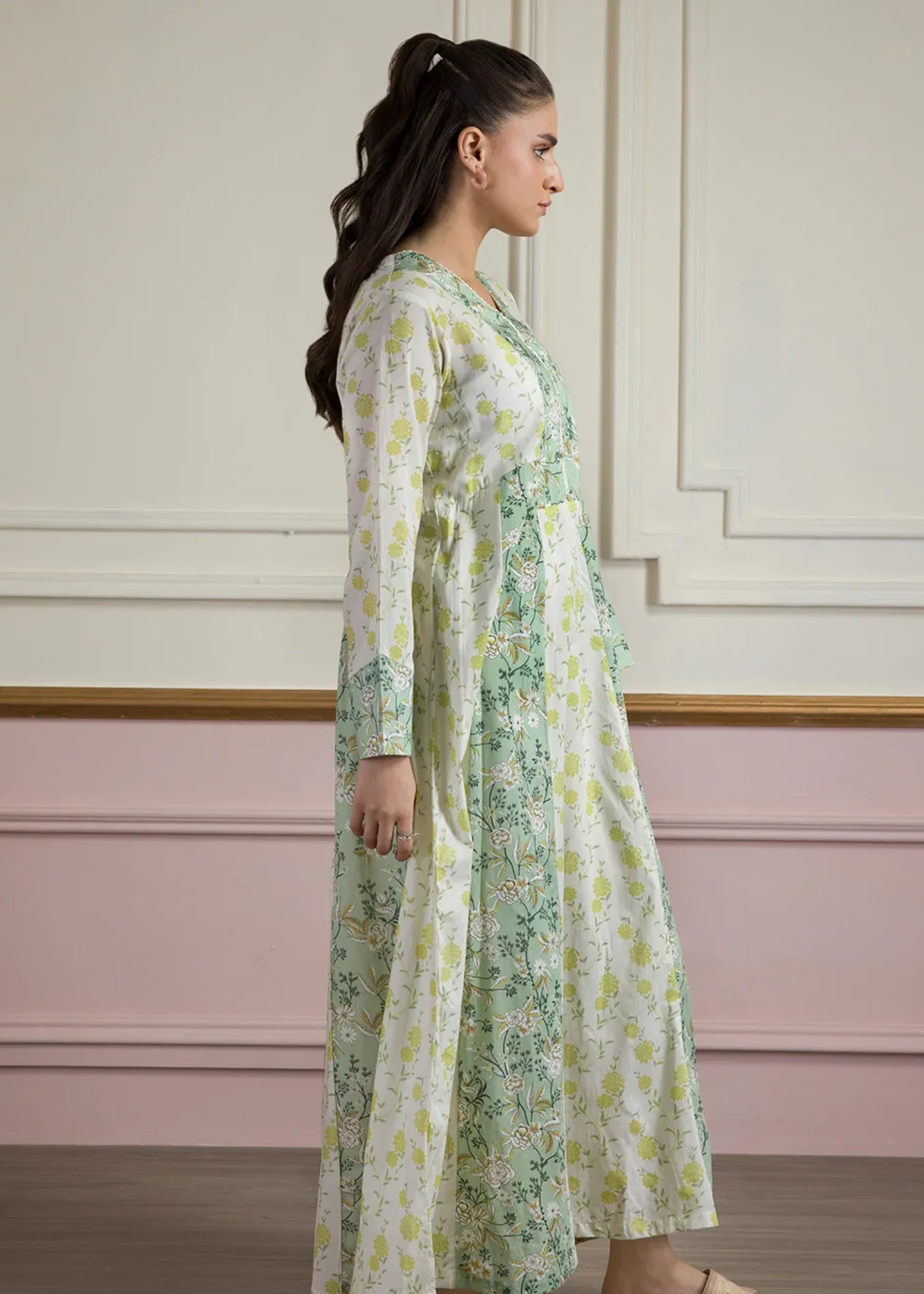 lawn Maxi in Multi