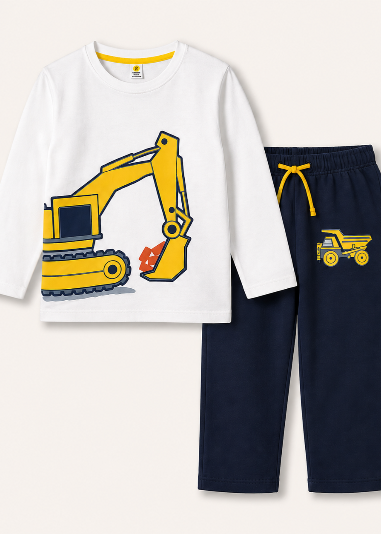Co ord Sets in Midnight blue, white