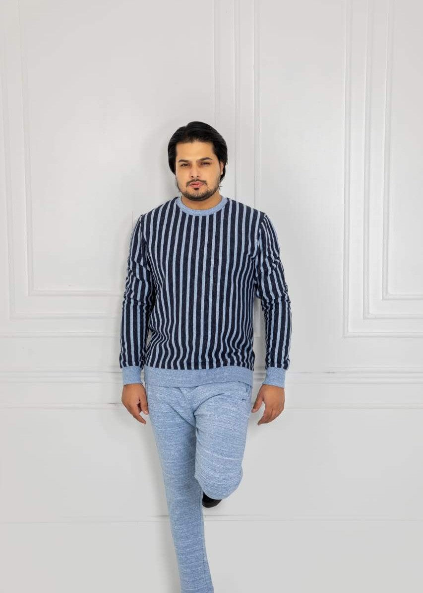 single jersey knit Sweatshirt in Grey