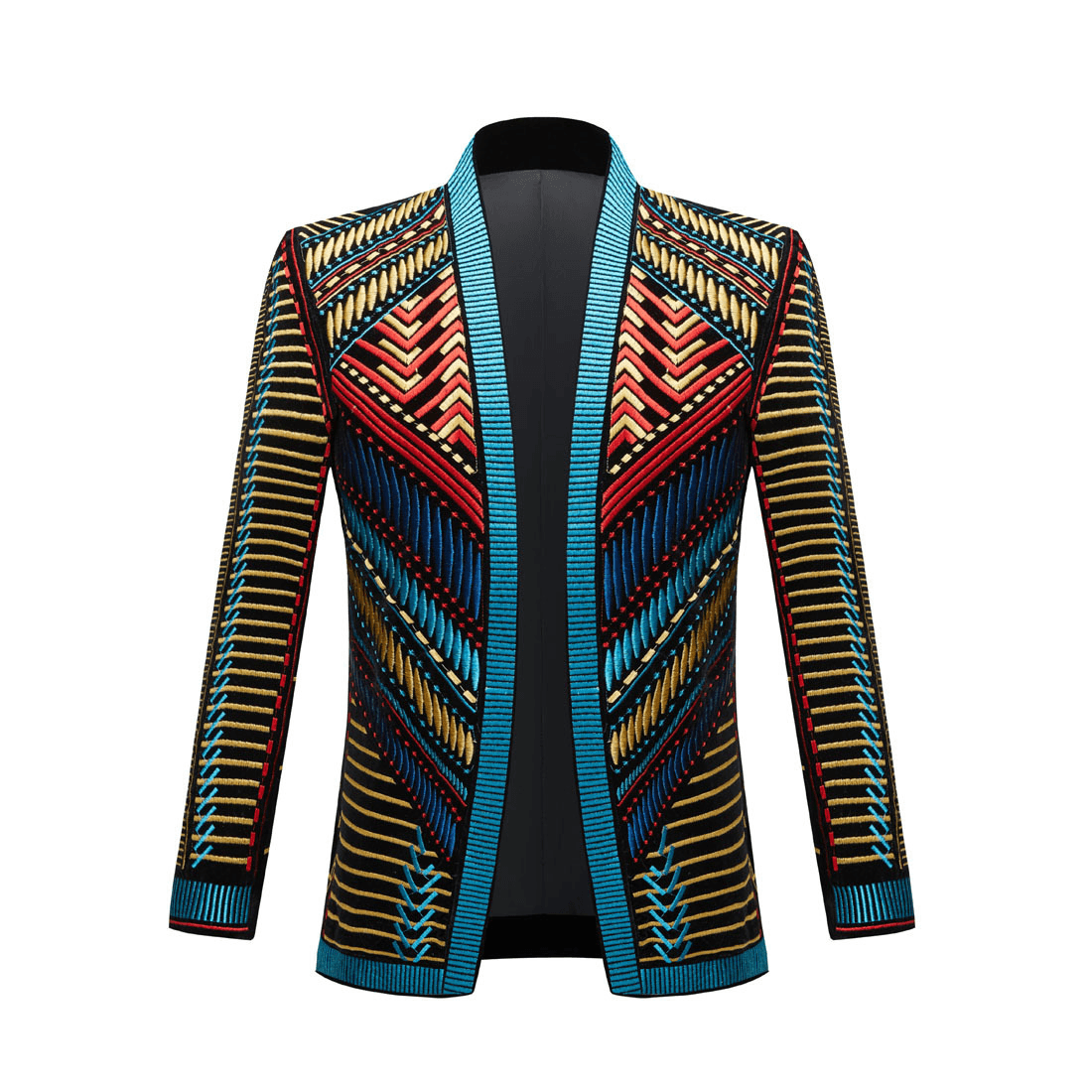 Men'S Blazer Singer Stage Performance Costume