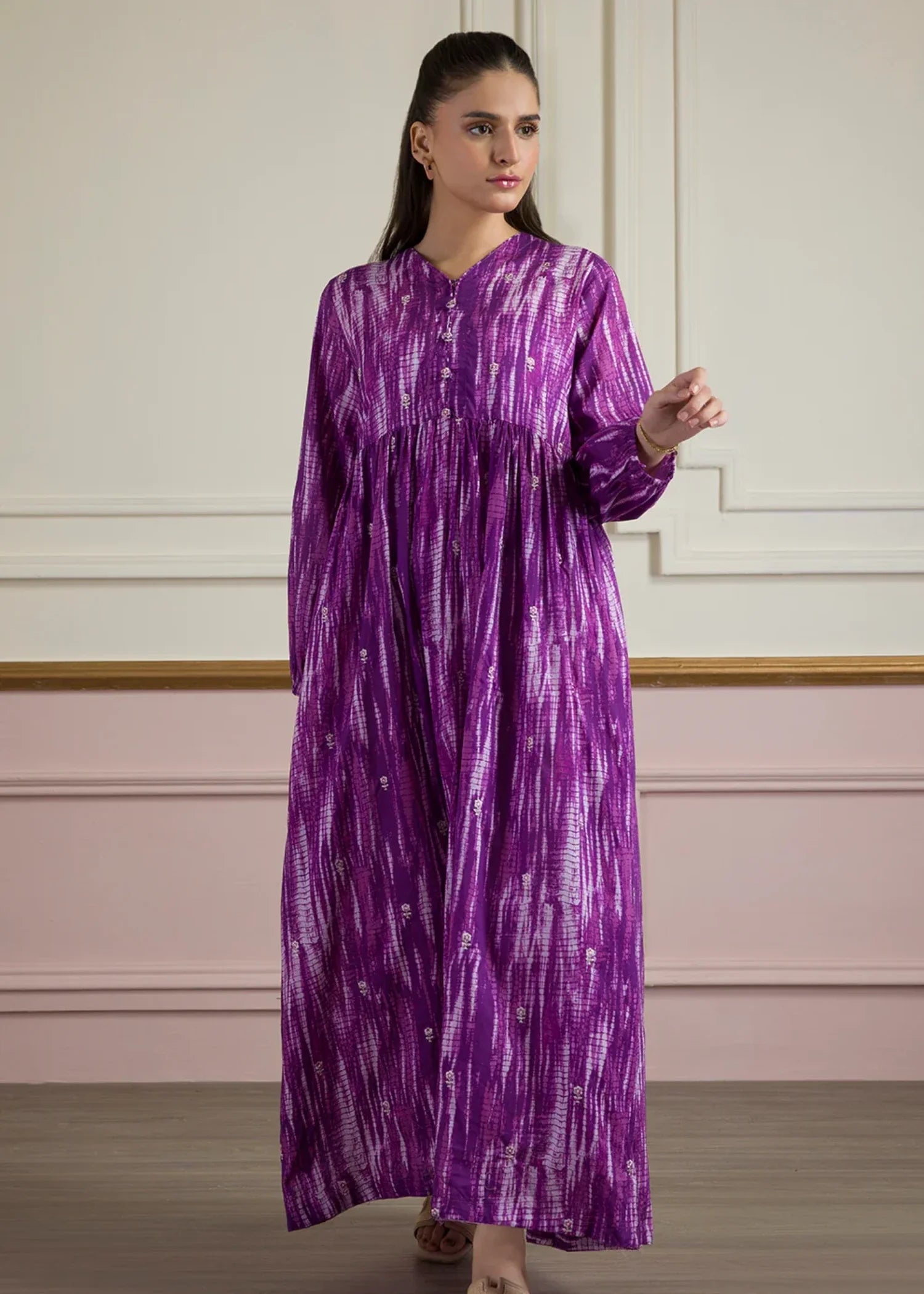 lawn Maxi in Purple