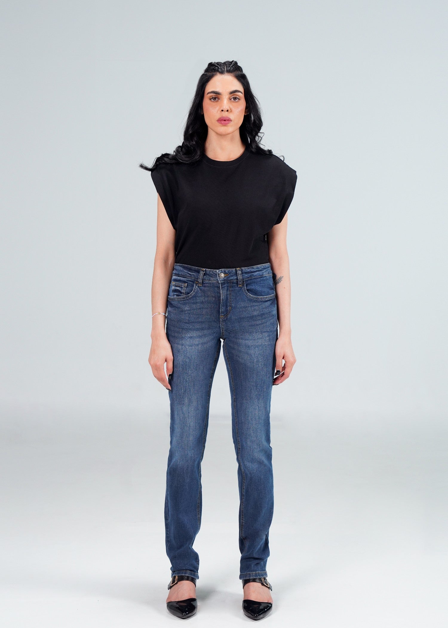 stretch denim Jeans in Blue