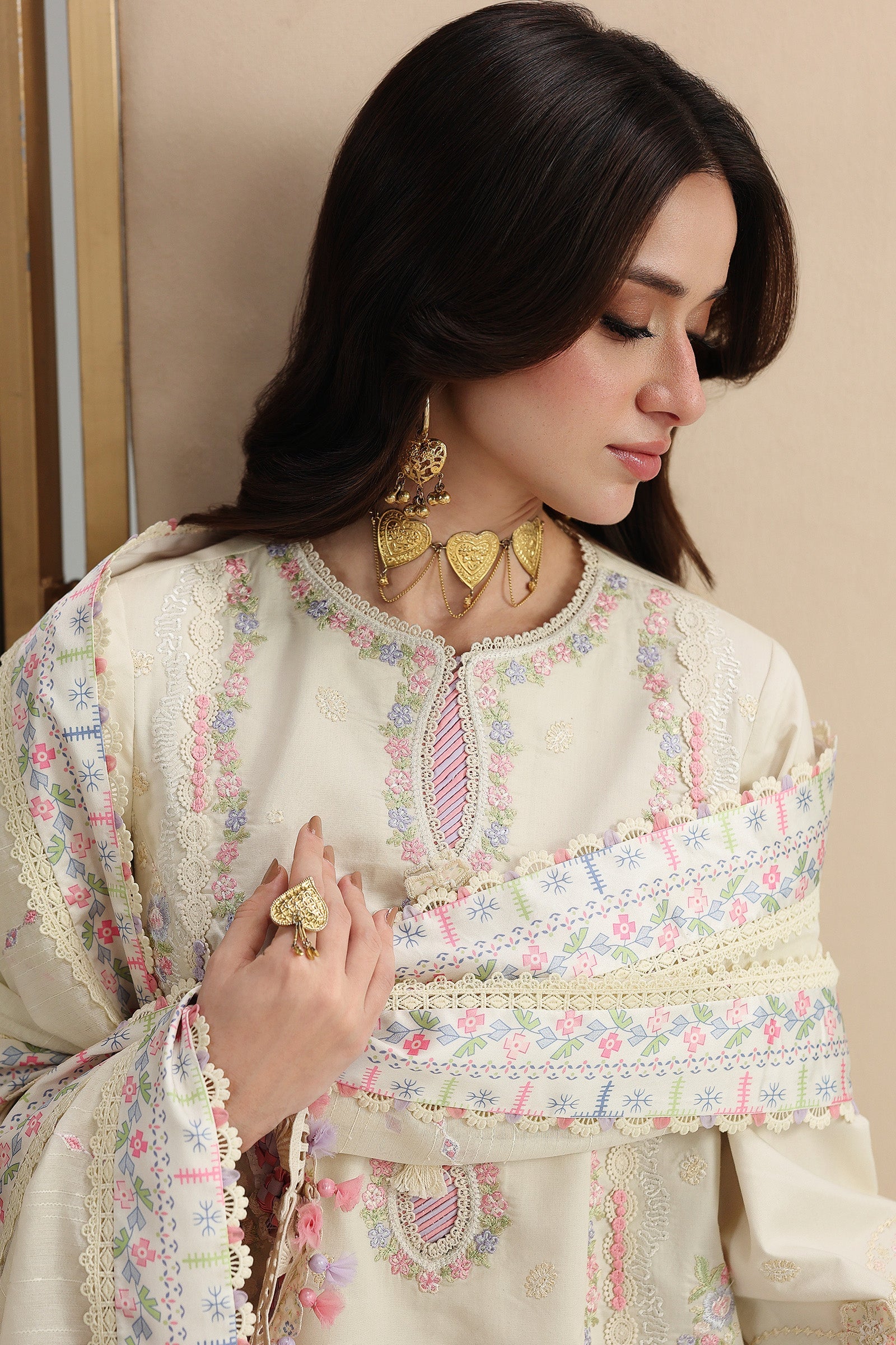 Festive Luxury Lawn – QFL-01 ELMA