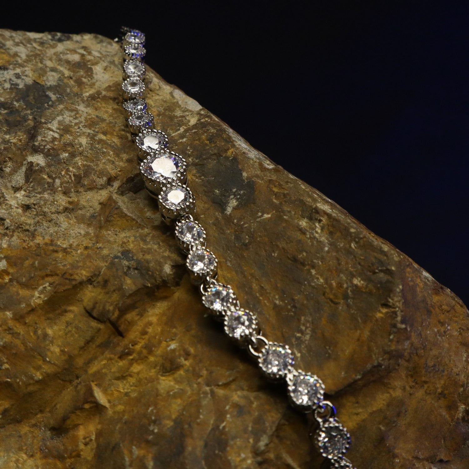 Bracelet in White Color by - Trendy Women Bracelet TFJ2459