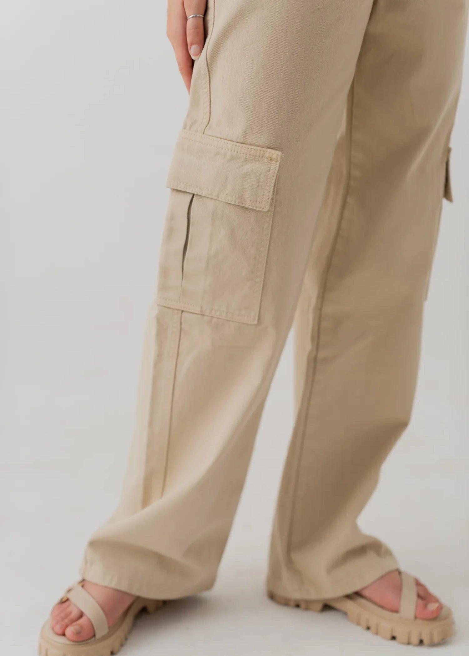 denim Jeans in Ivory