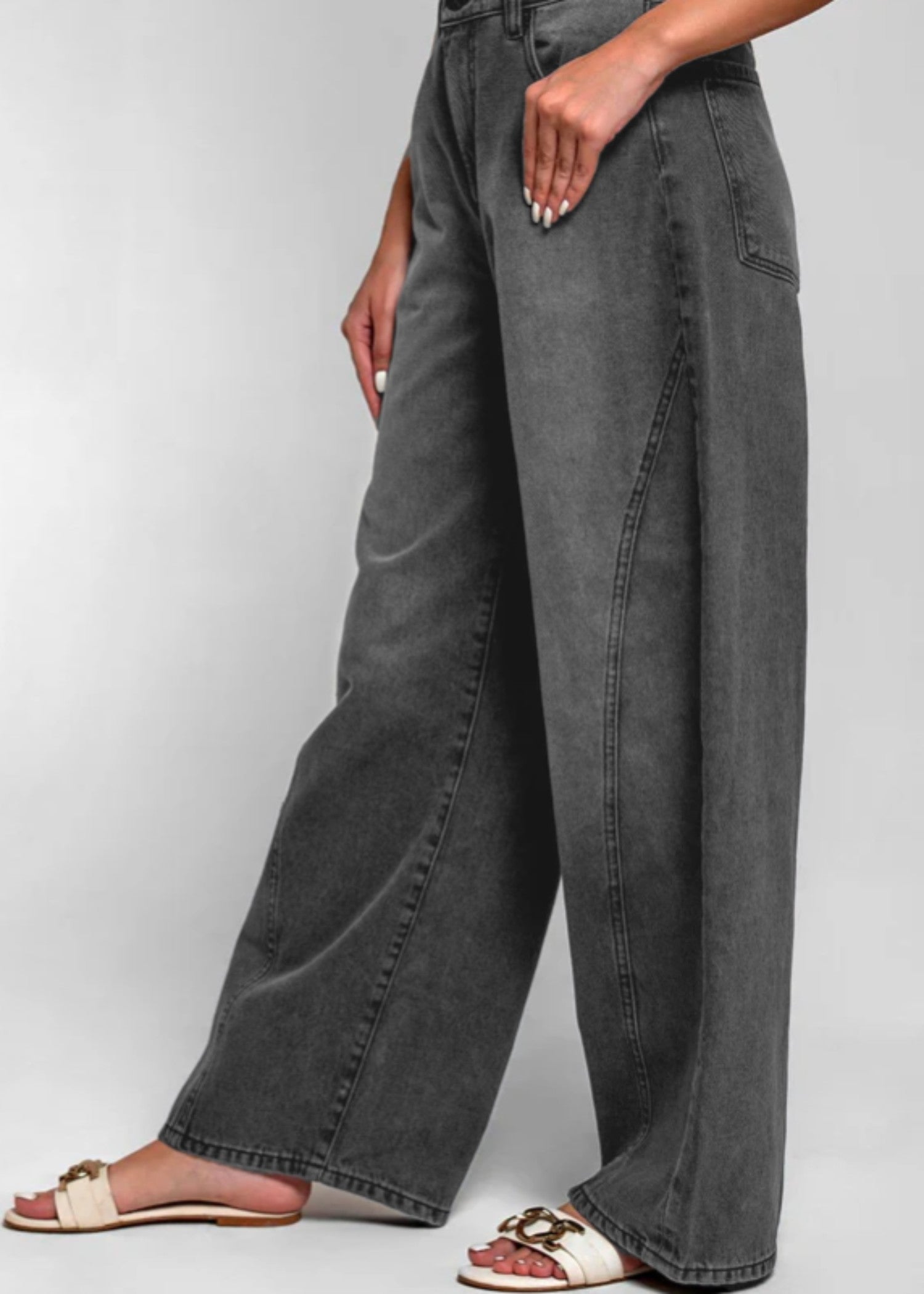 denim Jeans in Charcoal