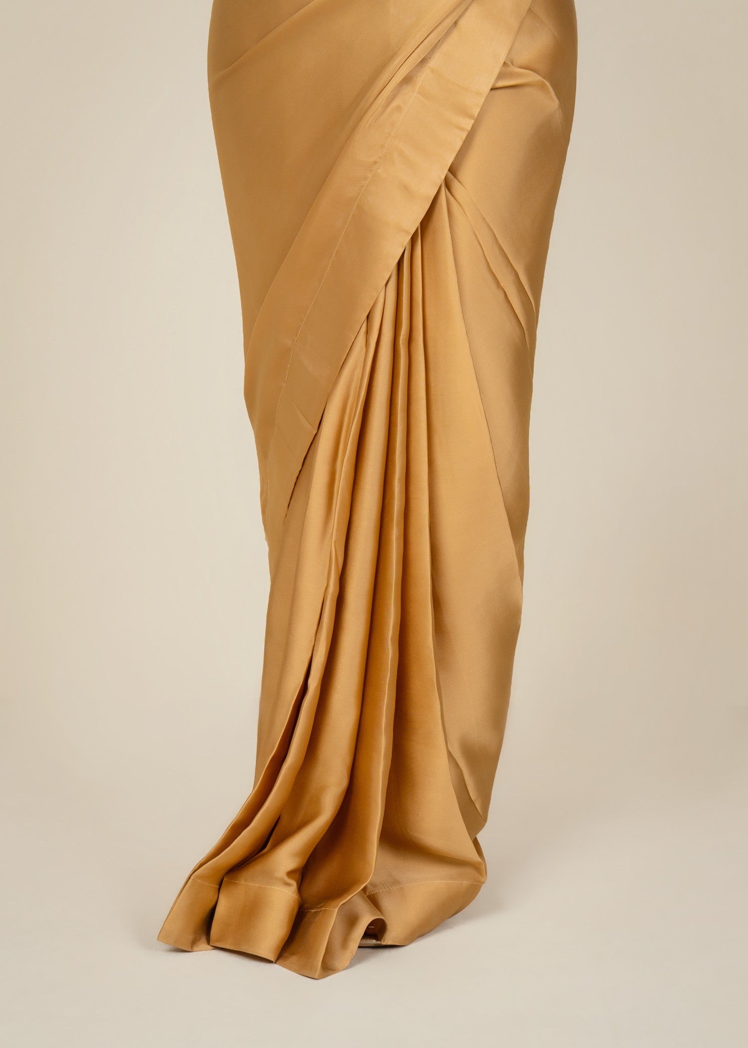 silk Saree in Mari gold