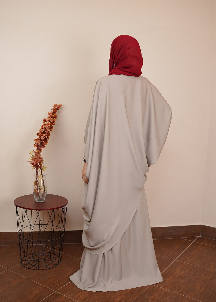 nidha Jilbab in Beige