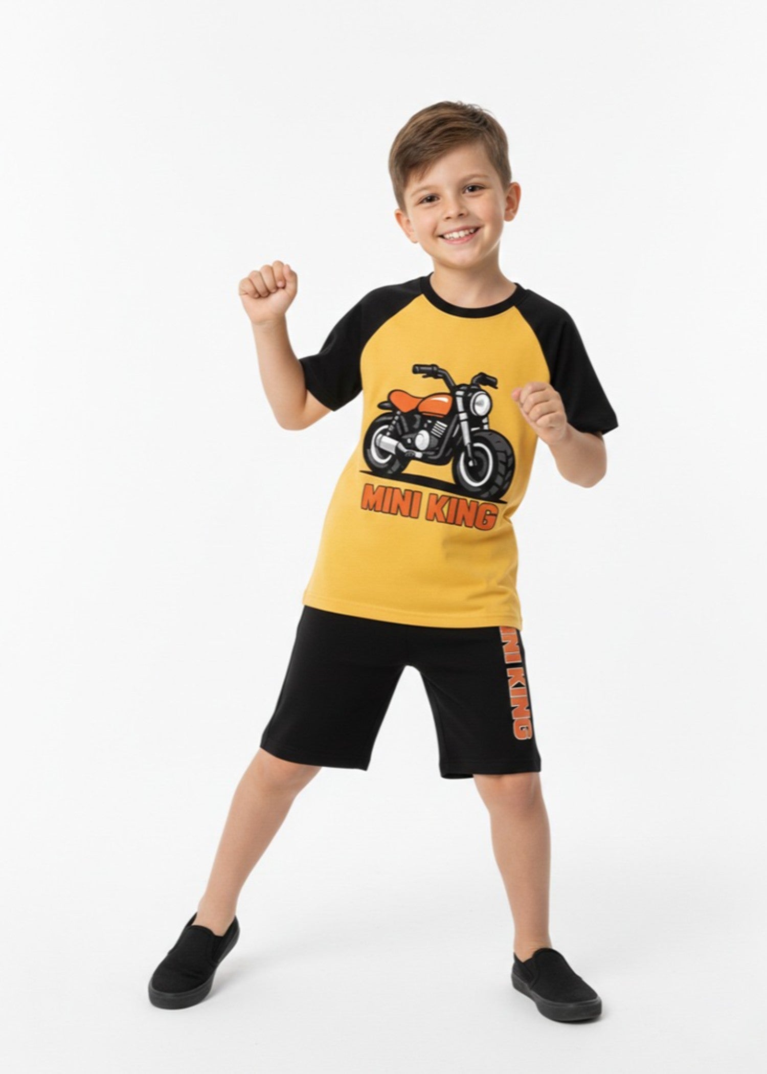 Co ord Sets in Black, yellow