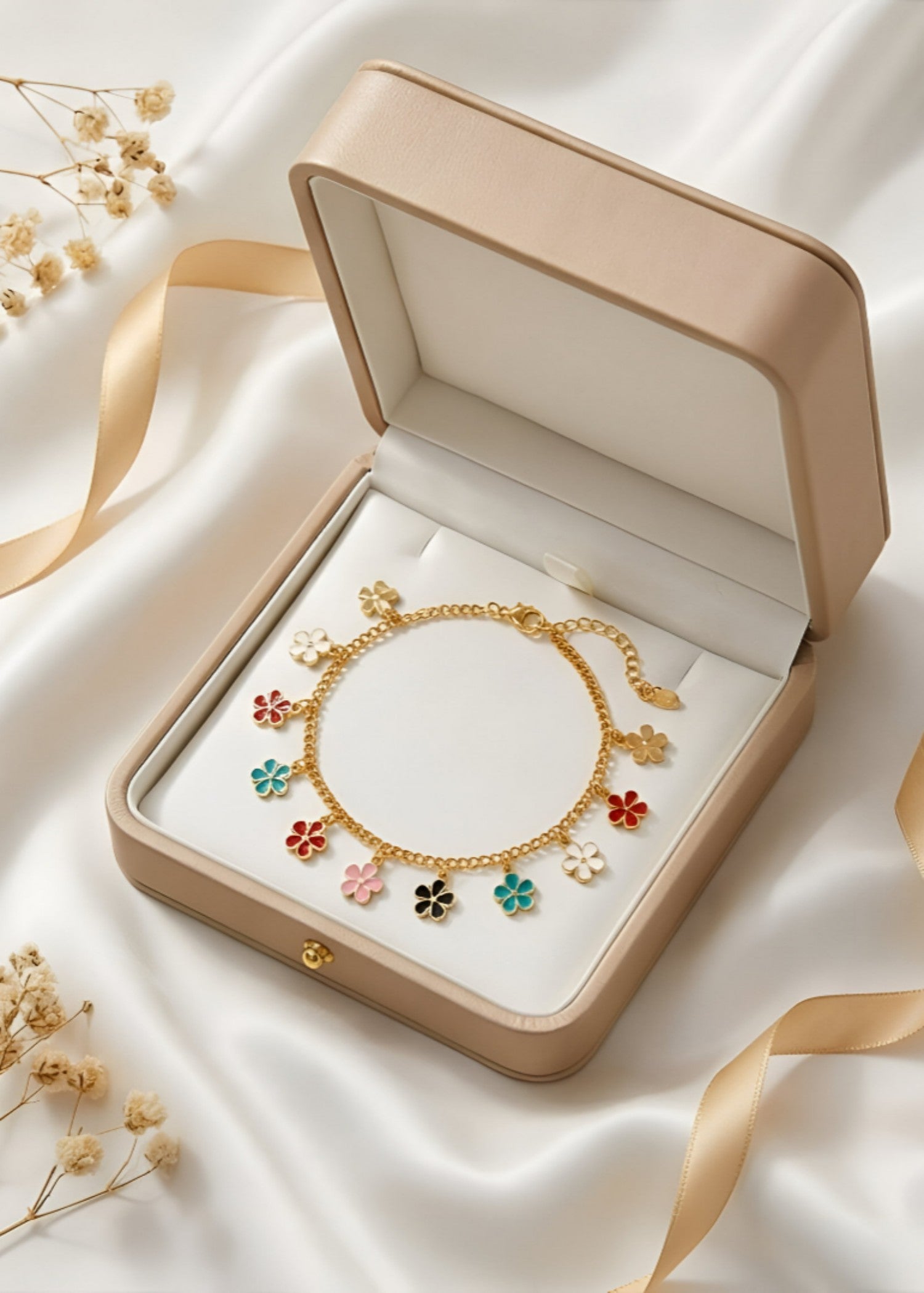 Anklet in Multi Color by - Trendy Women Anklet MFQ7316